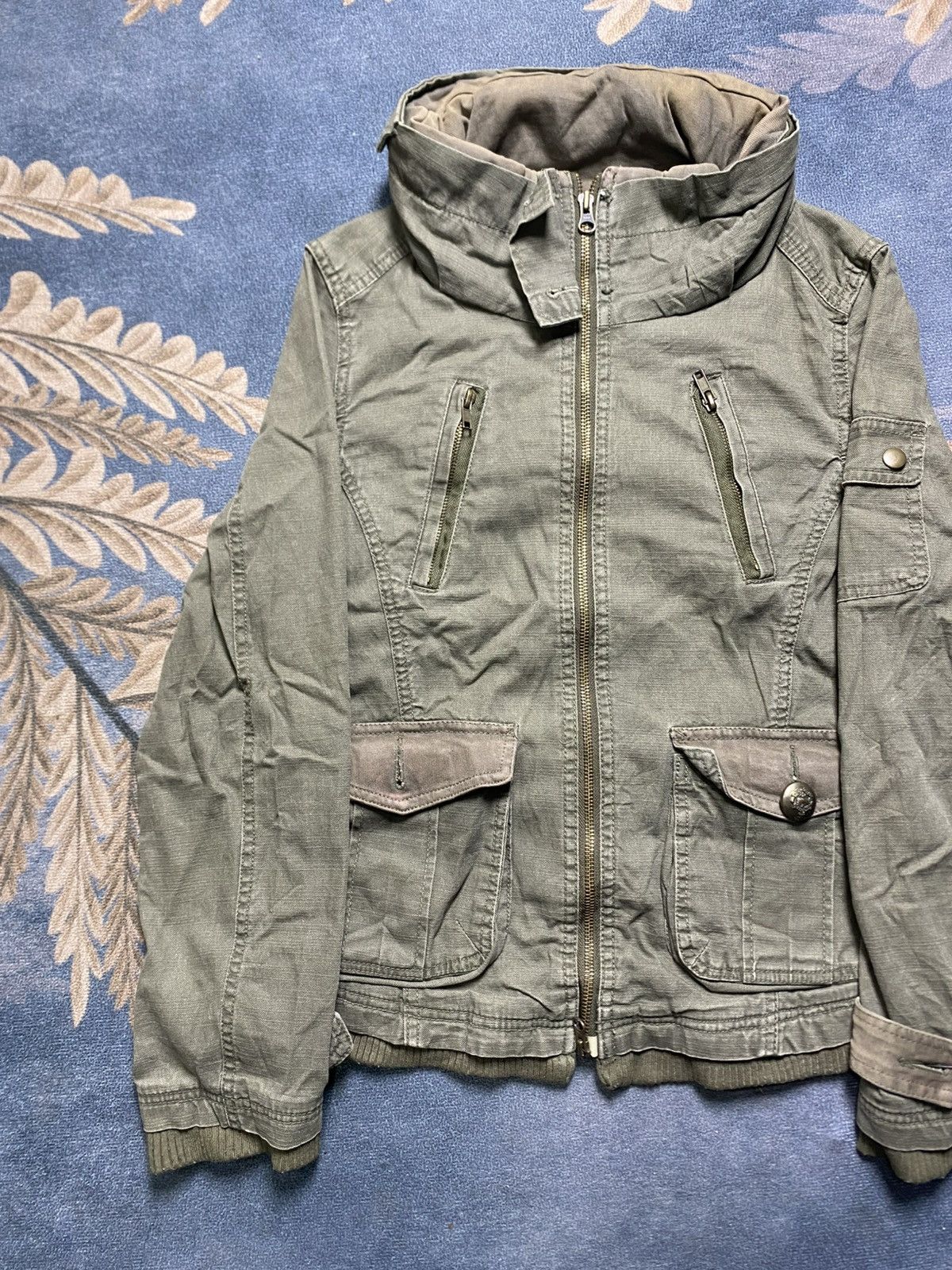Vintage VINTAGE BACK NUMBER TACTICAL JACKET MILITARY TROOP Size US S / EU 44-46 / 1 - 4 Thumbnail