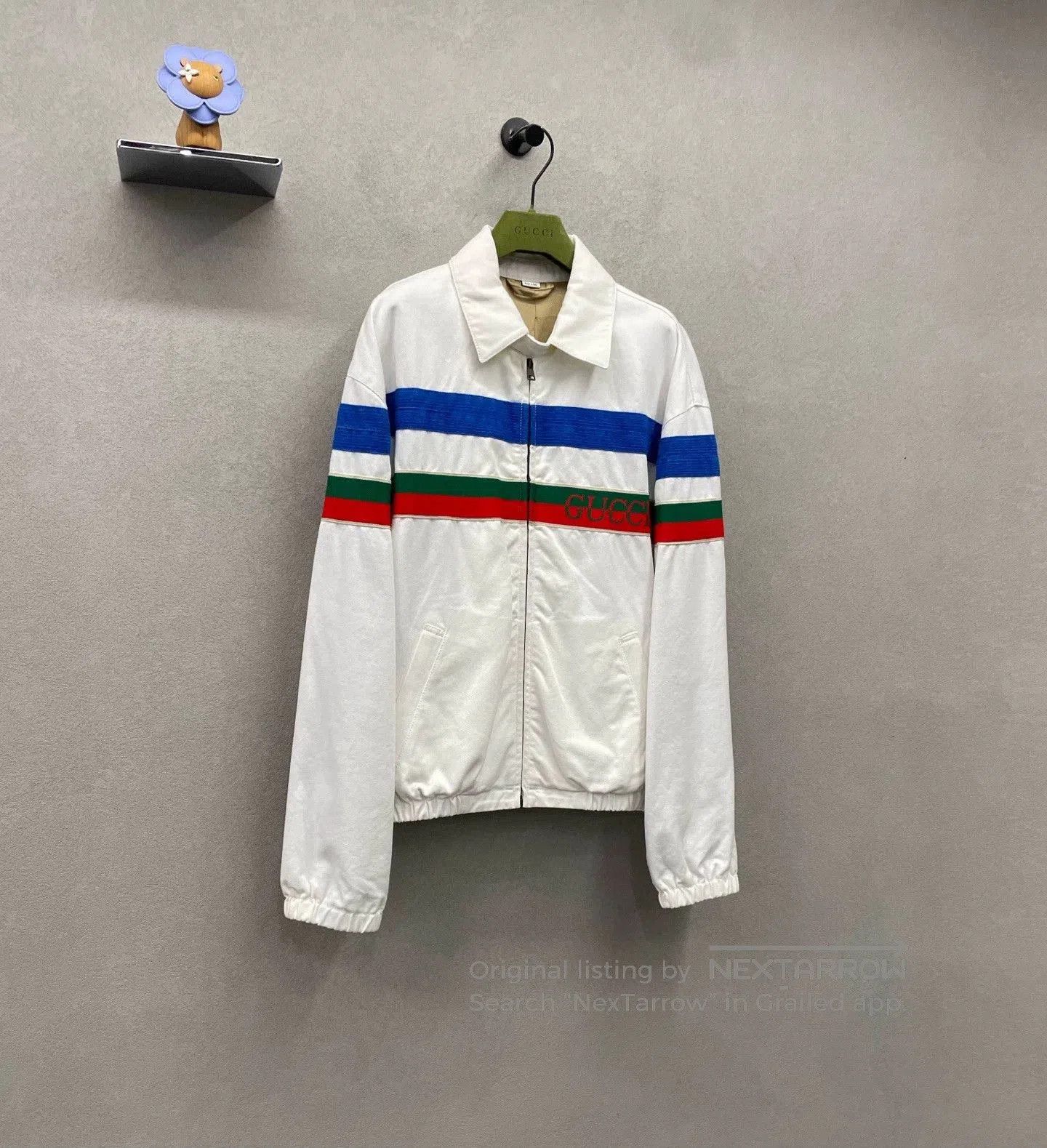 Gucci white striped Gucci jacket size 44. Size US S / EU 44-46 / 1 - 3 Thumbnail