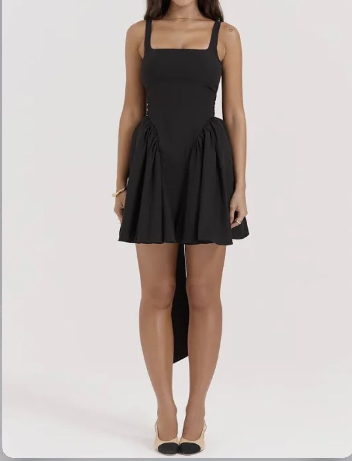 House of CB House of CB Jana Giant Bow Strapless Mini Cocktail Dress |  Grailed