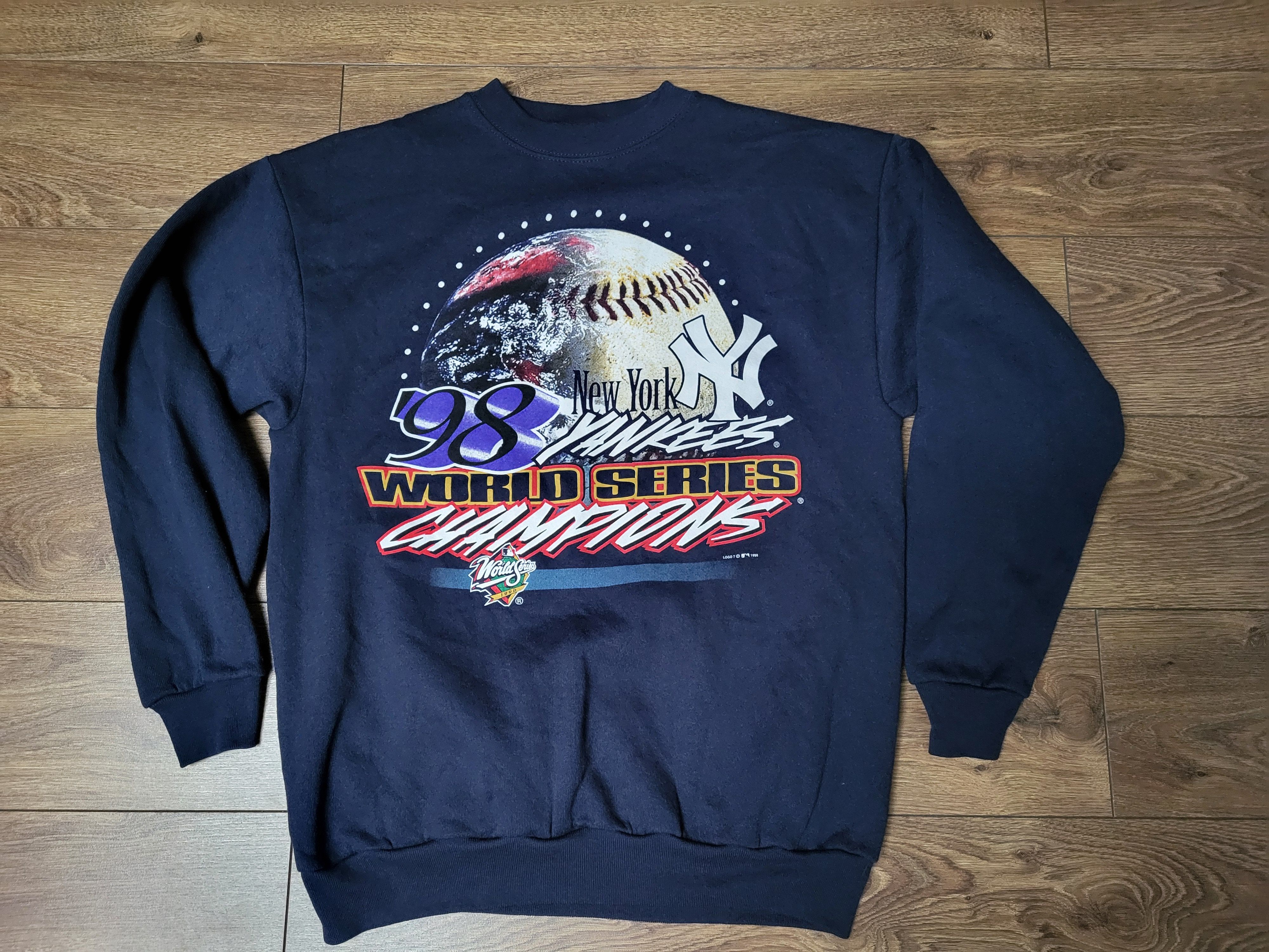 MLB NY Yankees 90s MLB 1998 M sweatshirt Size US M / EU 48-50 / 2 - 1 Thumbnail