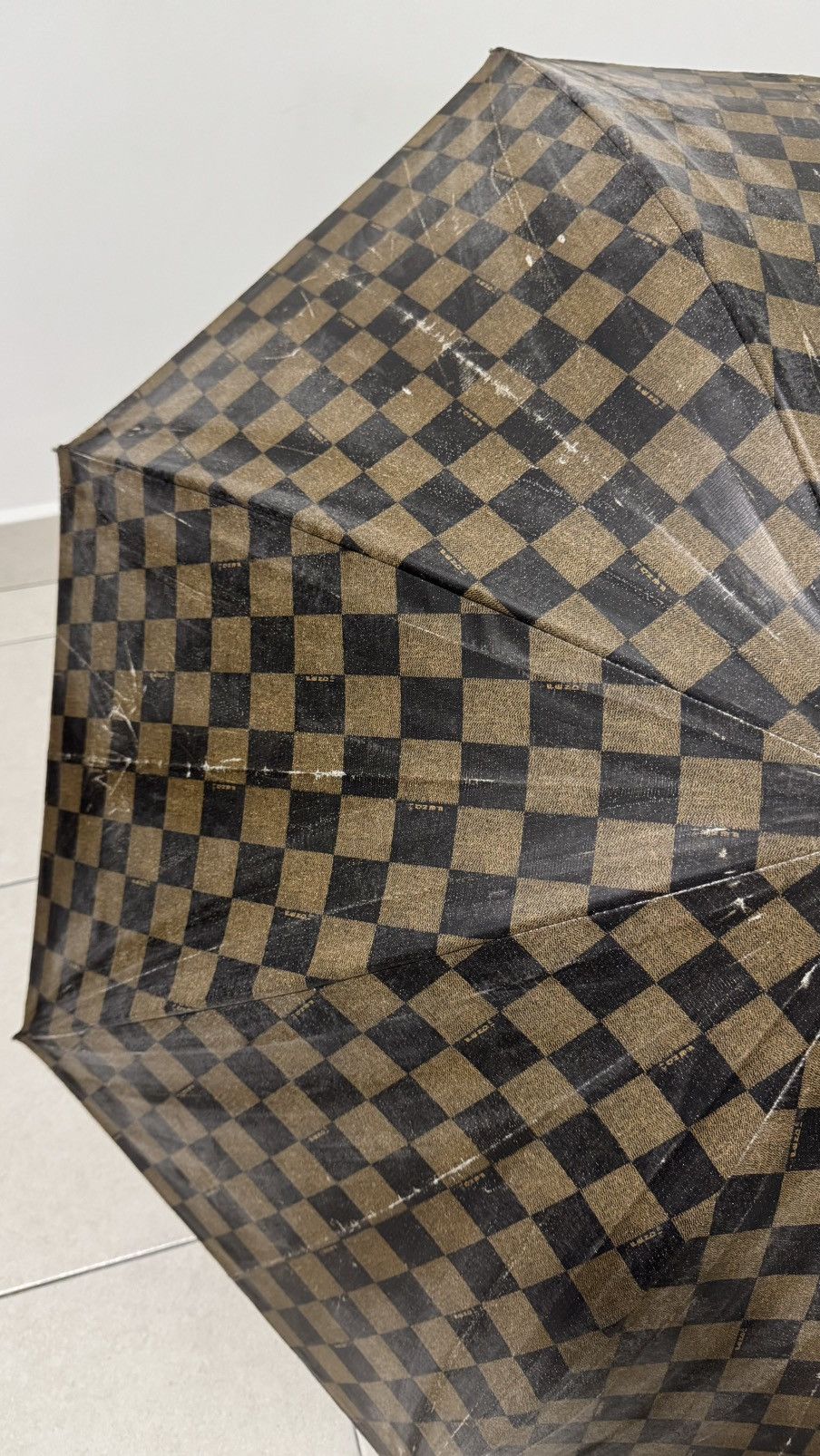 Fendi Vintage Fendi Checkered Umbrella Size ONE SIZE - 11 Thumbnail