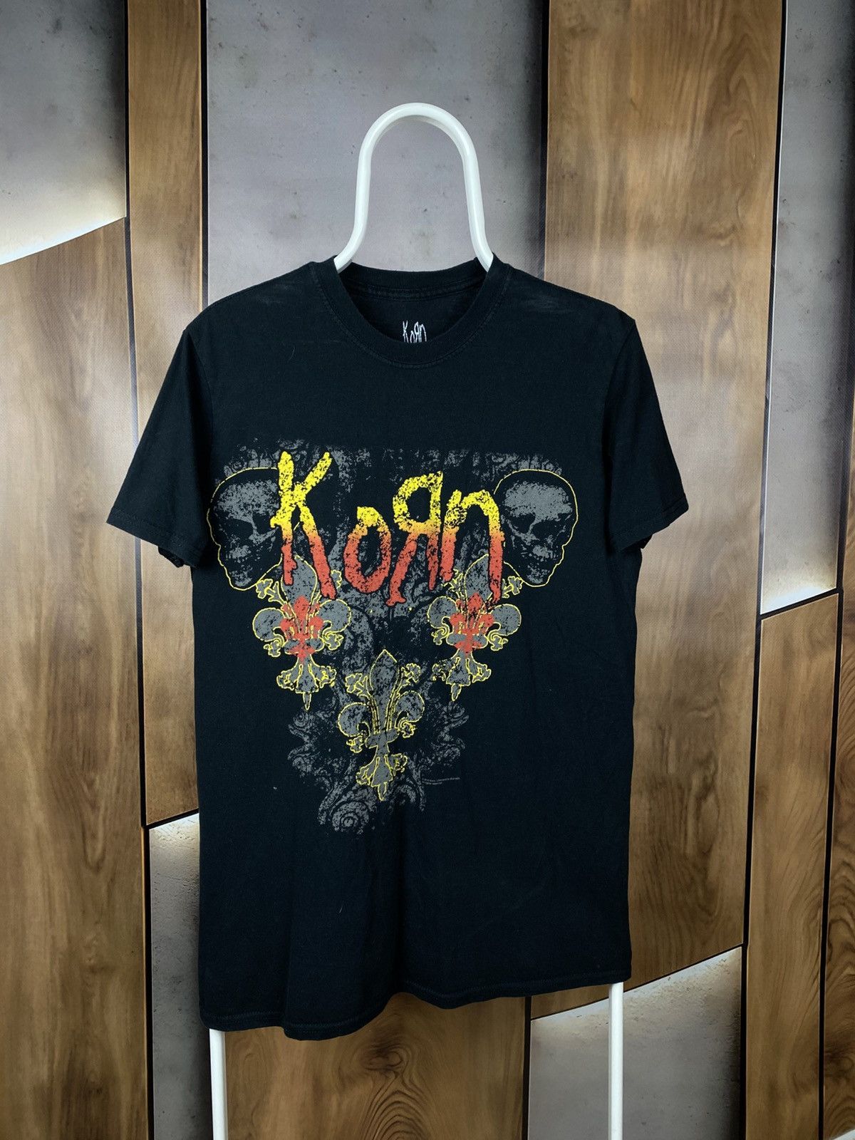 Band Tees 💀Vintage Reprint 2012 T-Shirt Korn Skulldelis New Metal Tee💀 Size US M / EU 48-50 / 2 - 1 Thumbnail