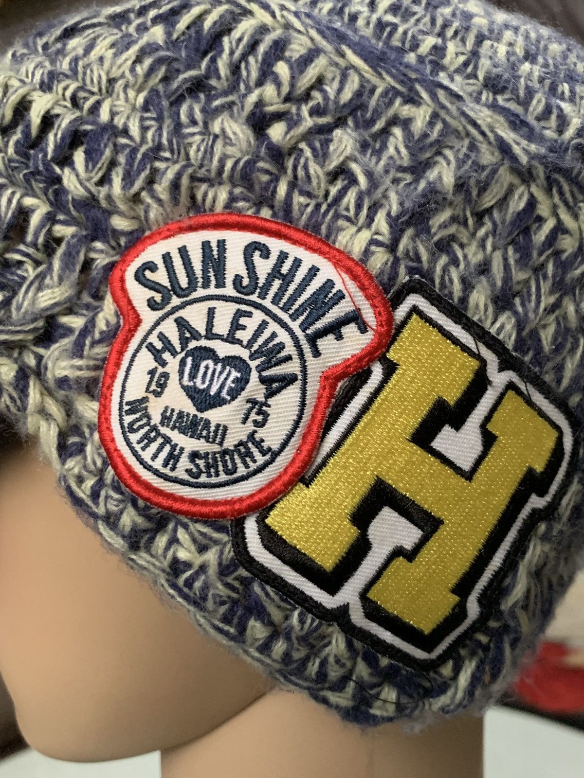 Designer × Japanese Brand × Kapital Snapback Crochet Sunshine Haleiwa Hawaii North Shore Size ONE SIZE - 6 Thumbnail