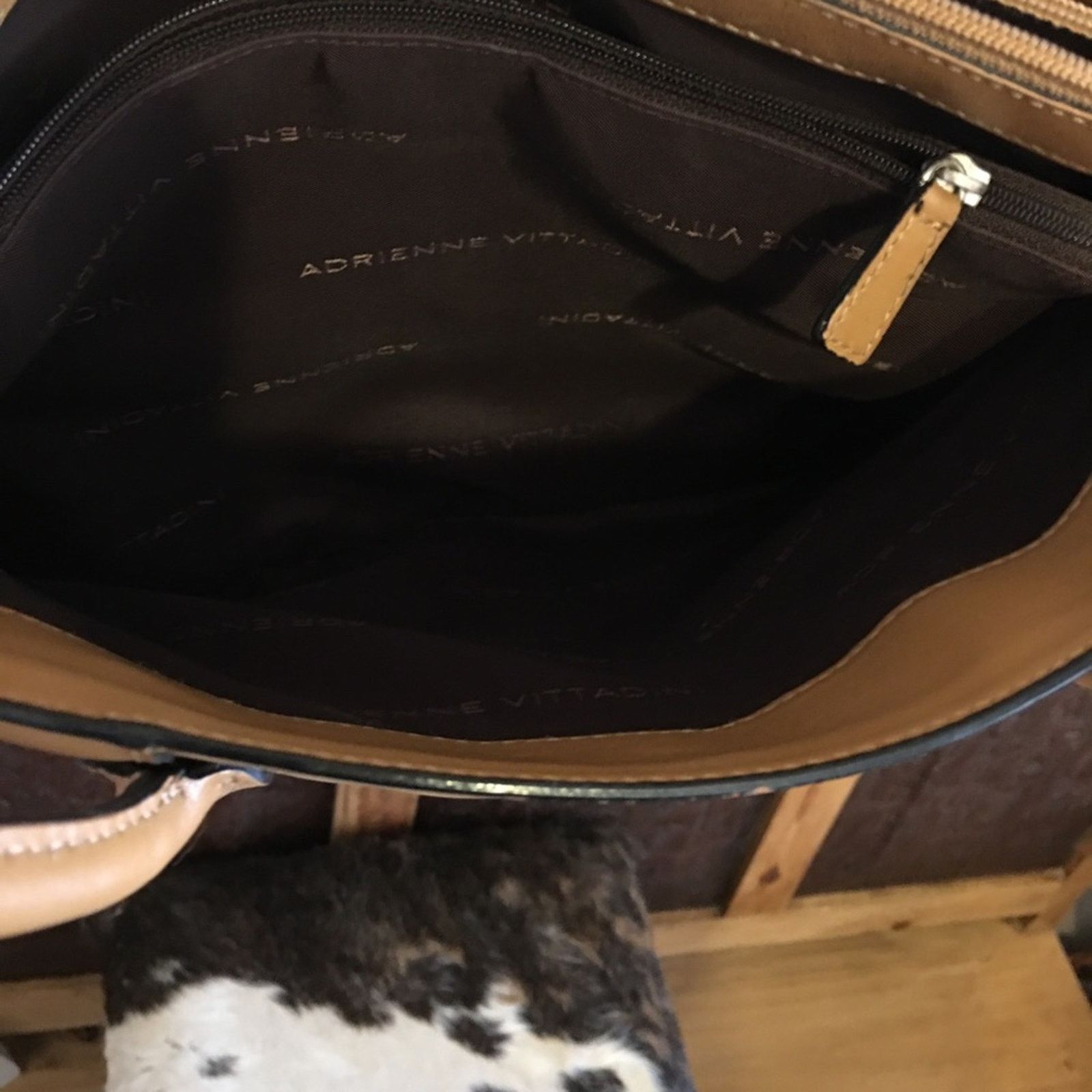 Other Adrienne Vittadini genuine leather hide satchel Size ONE SIZE - 12 Thumbnail
