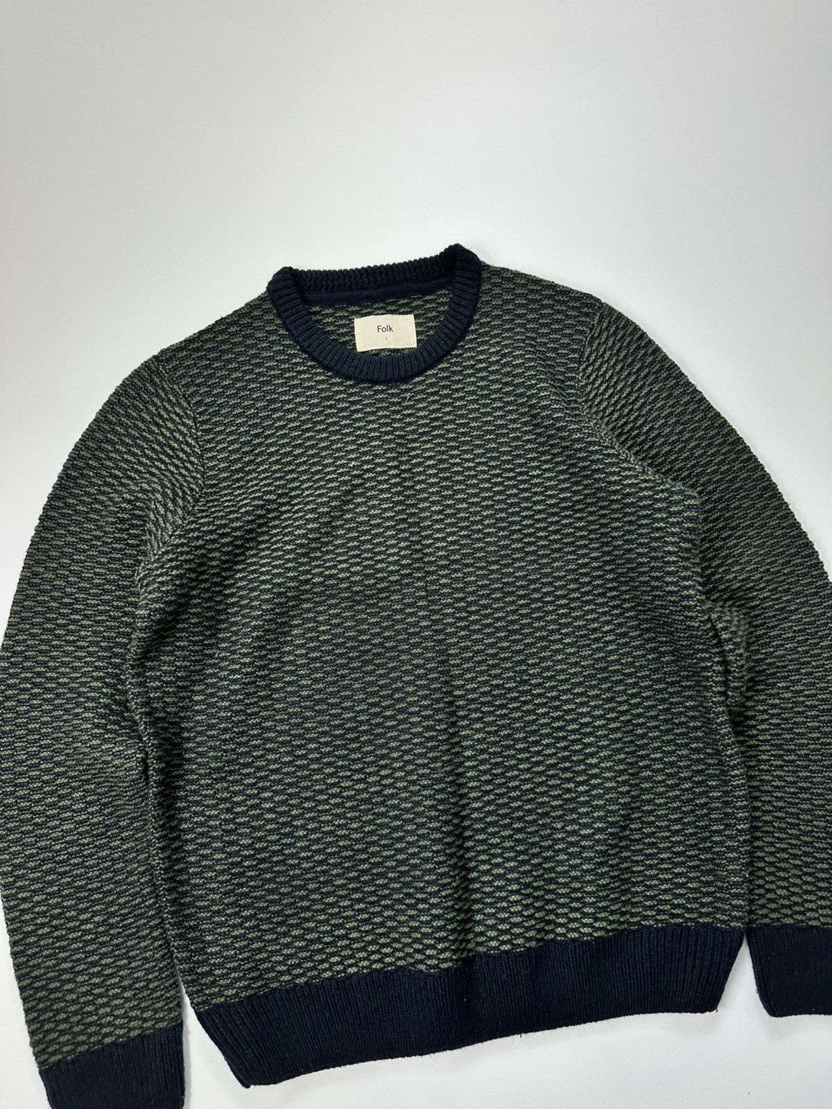 Folk Folk Sweater Men's Knit M Size Size US M / EU 48-50 / 2 - 5 Thumbnail
