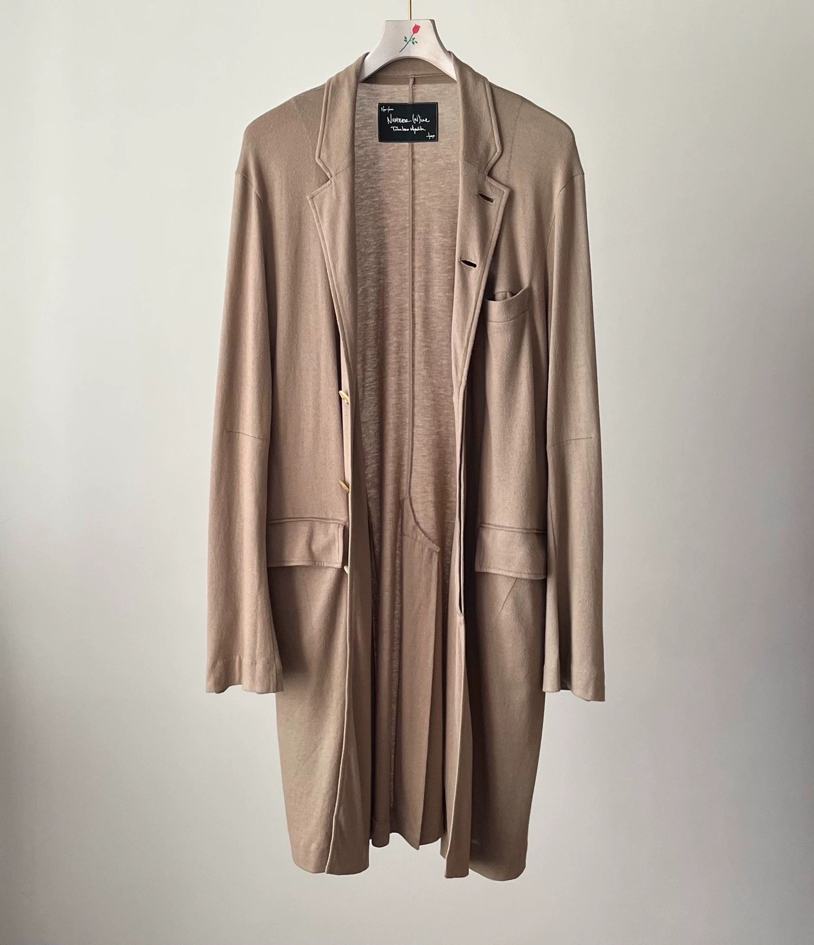 Number (N)ine Breath x Number Nine Beige Cotton Knee Coats | Grailed