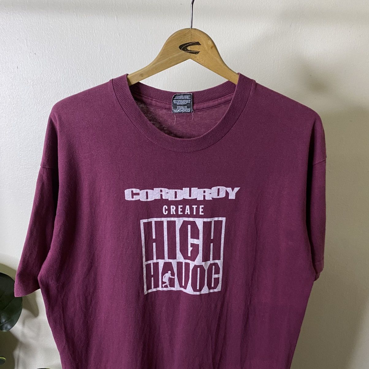 Band Tees 1993 Corduroy Acid Jazz Band High Havoc Album Tour T Shirt Size US L / EU 52-54 / 3 - 2 Thumbnail