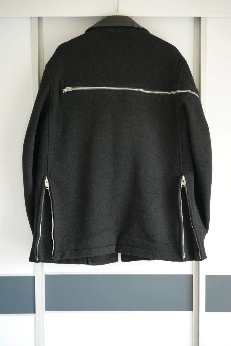 Yohji Yamamoto Yohji Yamamoto Yohji Yamamoto Zipper Detail Wool Jacket Size US L / EU 52-54 / 3 - 2 Thumbnail