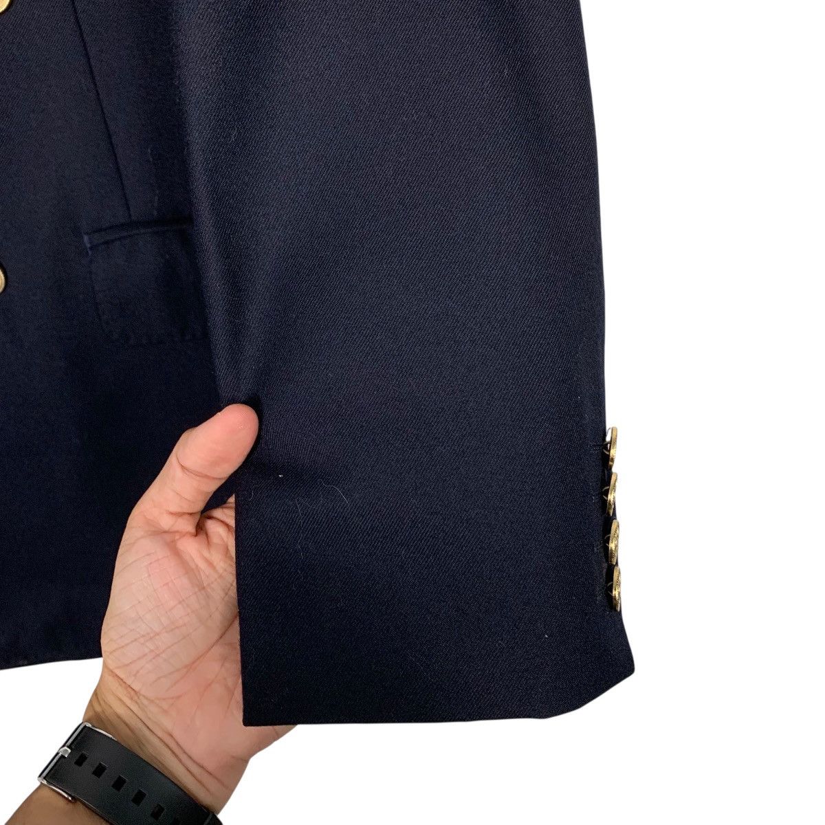 Burberry Vintage Burberrys Double Breasted Blazer Jacket Size US M / EU 48-50 / 2 - 13 Thumbnail