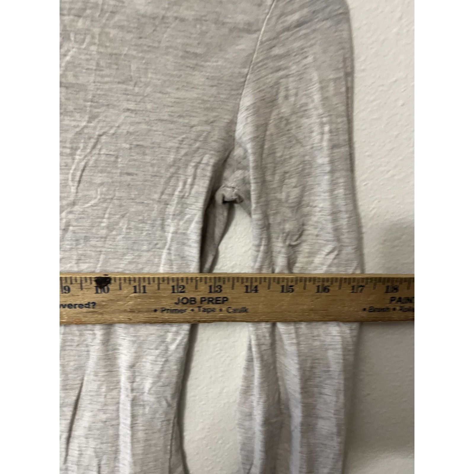 Vintage VINTAGE Atmosphere The Stretch Crew T-Shirt Women Long Sleeve Beige Size 0 Sweetheart Cut Out Stretch 25.75in Womens Size XS / US 0-2 / IT 36-38 - 5 Thumbnail