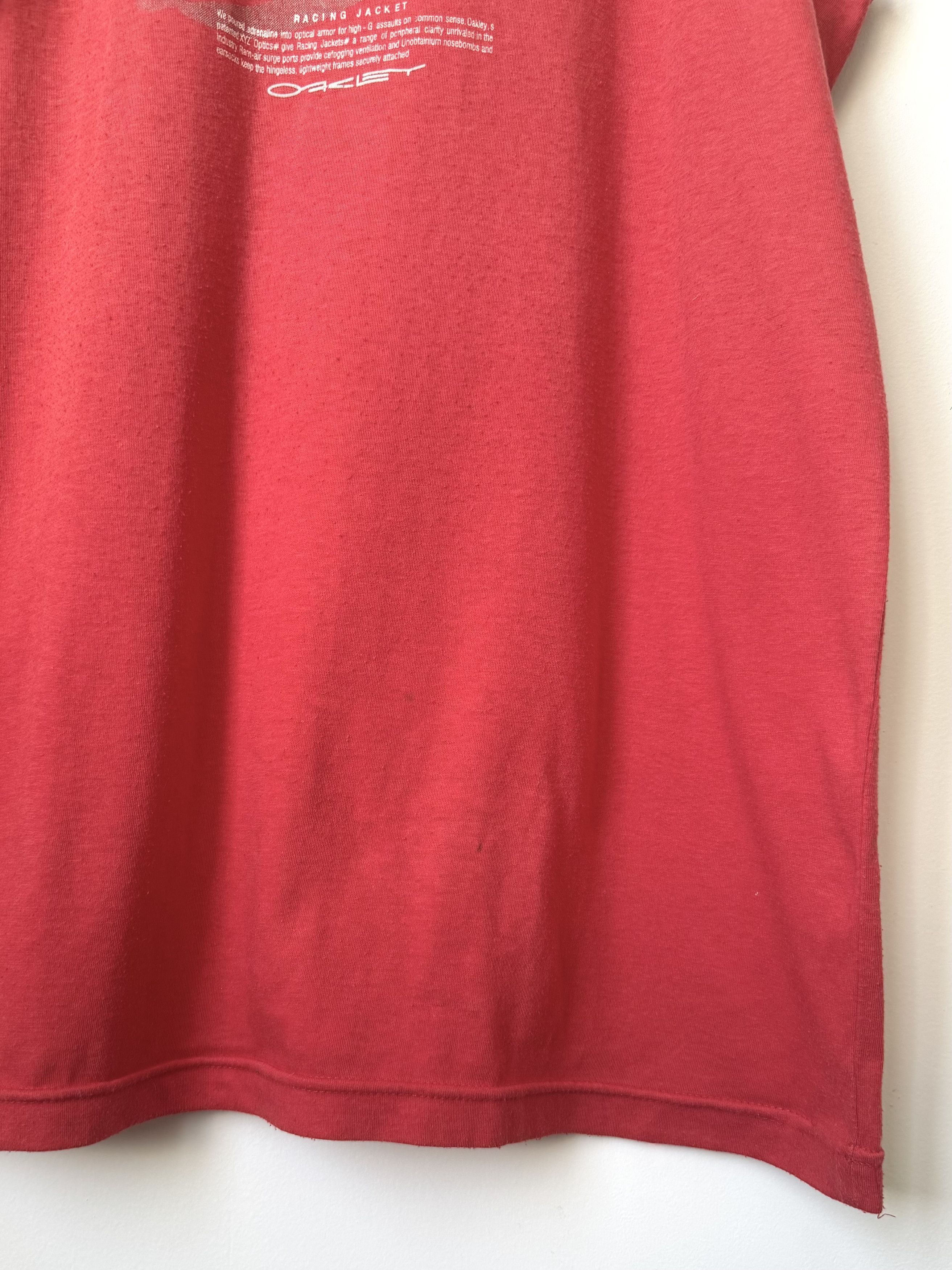 Oakley Oakley Racing Jacket Print Red Tank Top Size US M / EU 48-50 / 2 - 5 Thumbnail