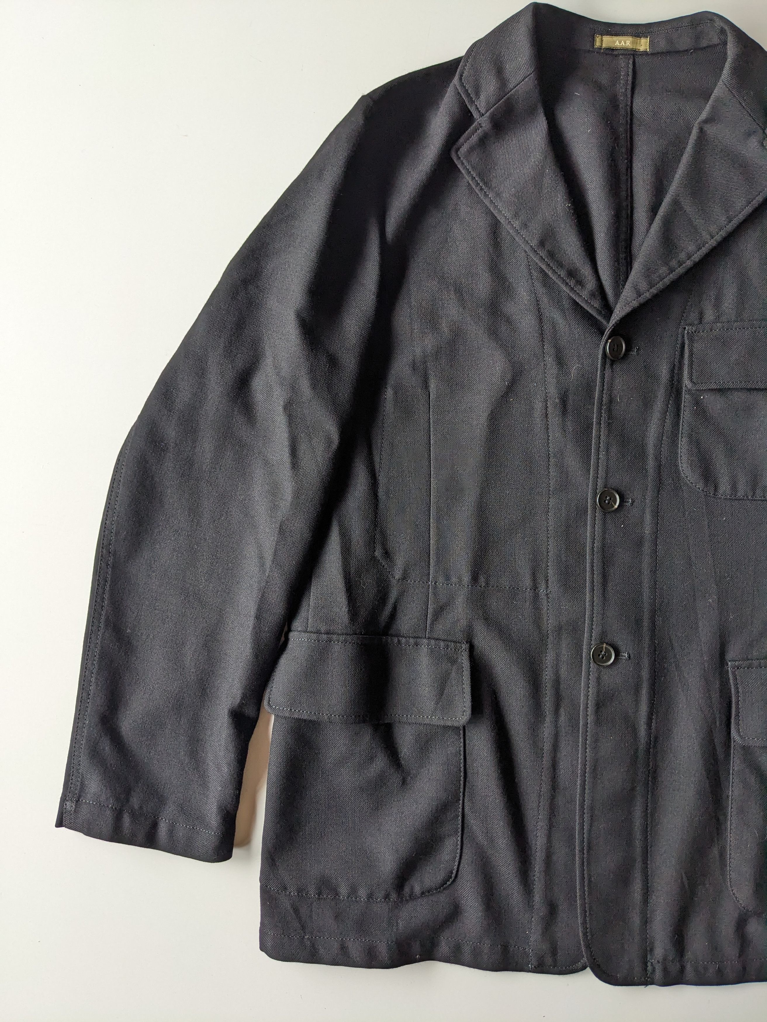 Designer × Vintage × Yohji Yamamoto Vintage Yohji Yamamoto A.A.R Design Studio jacket Size US XL / EU 56 / 4 - 3 Thumbnail