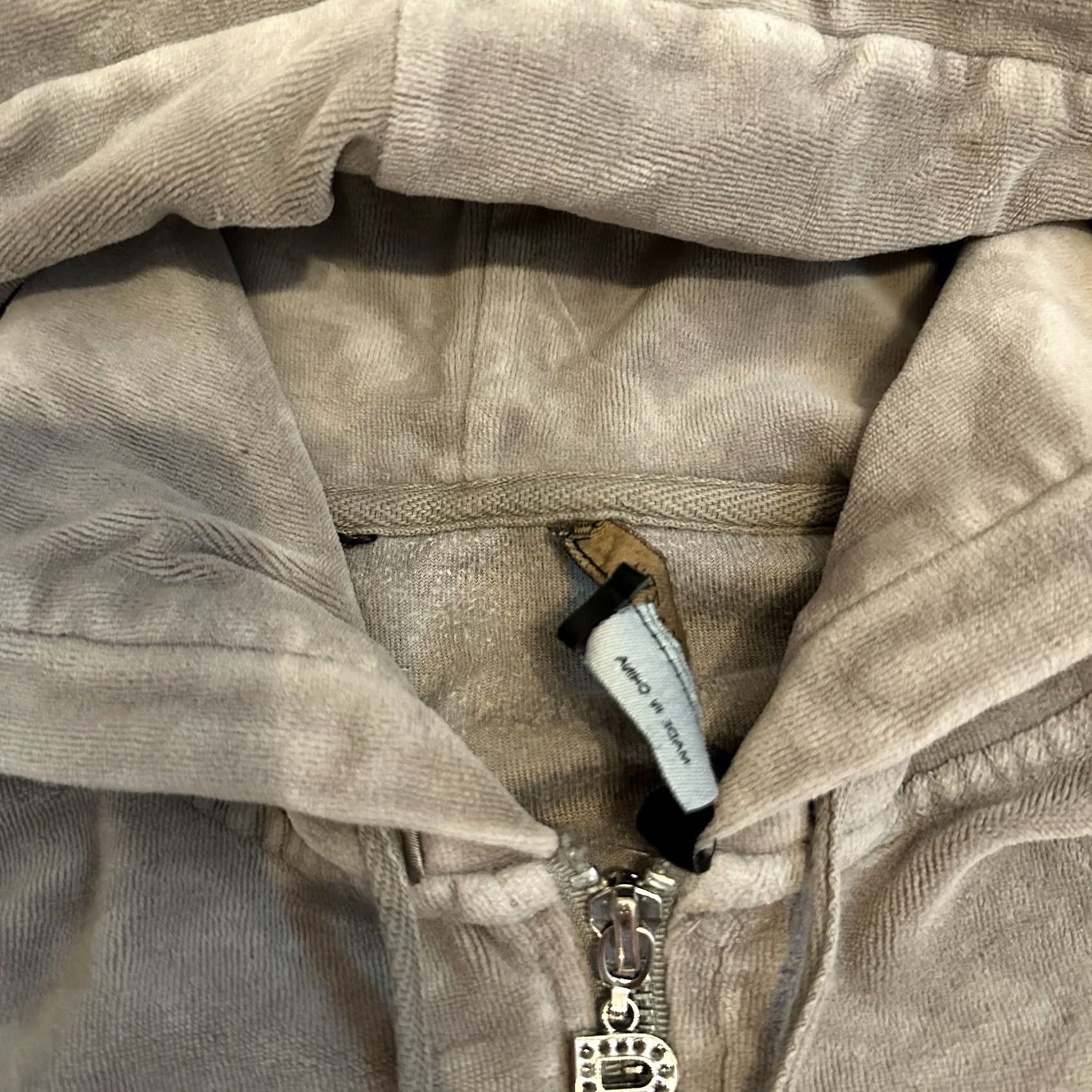 Bcbgmaxazria Vintage BCBG Y2K Embroidered Full Zip Hoodie Sweatshirt Large Size L / US 10 / IT 46 - 7 Thumbnail
