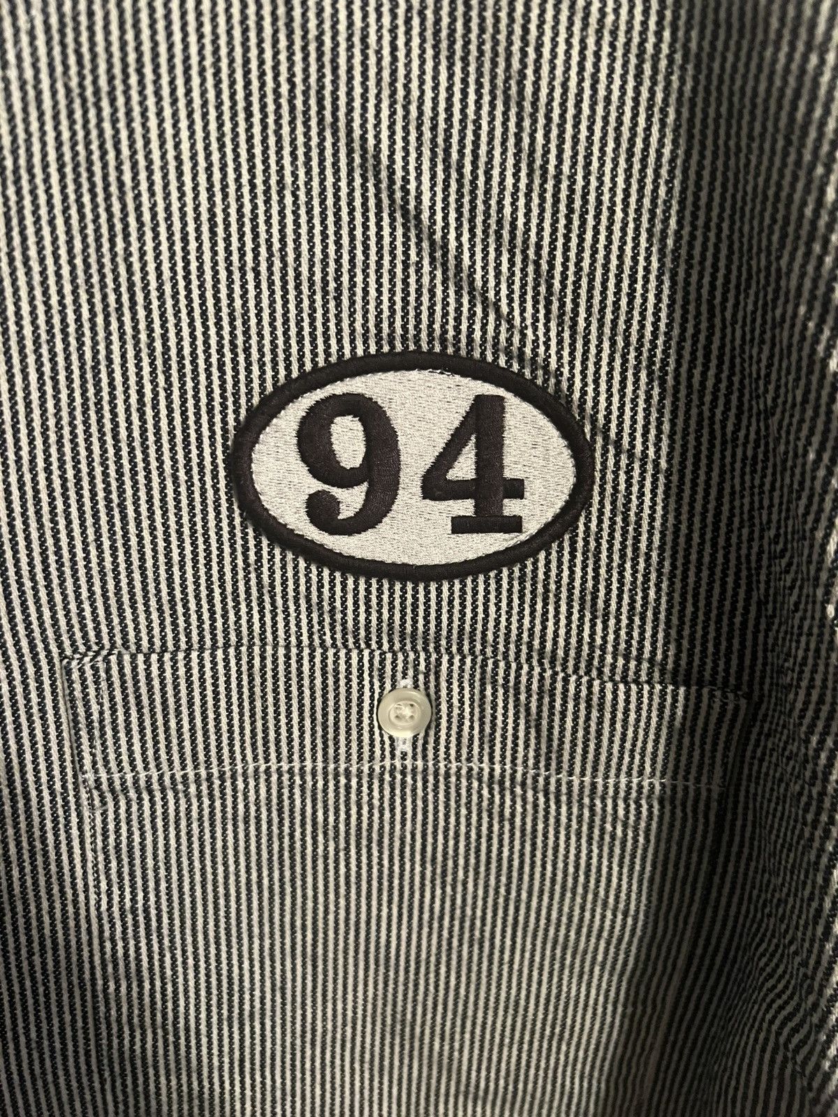 Old Navy Old Navy Cropped Work Shirt “Malibu 94” Patch – Size L Size US L / EU 52-54 / 3 - 2 Thumbnail