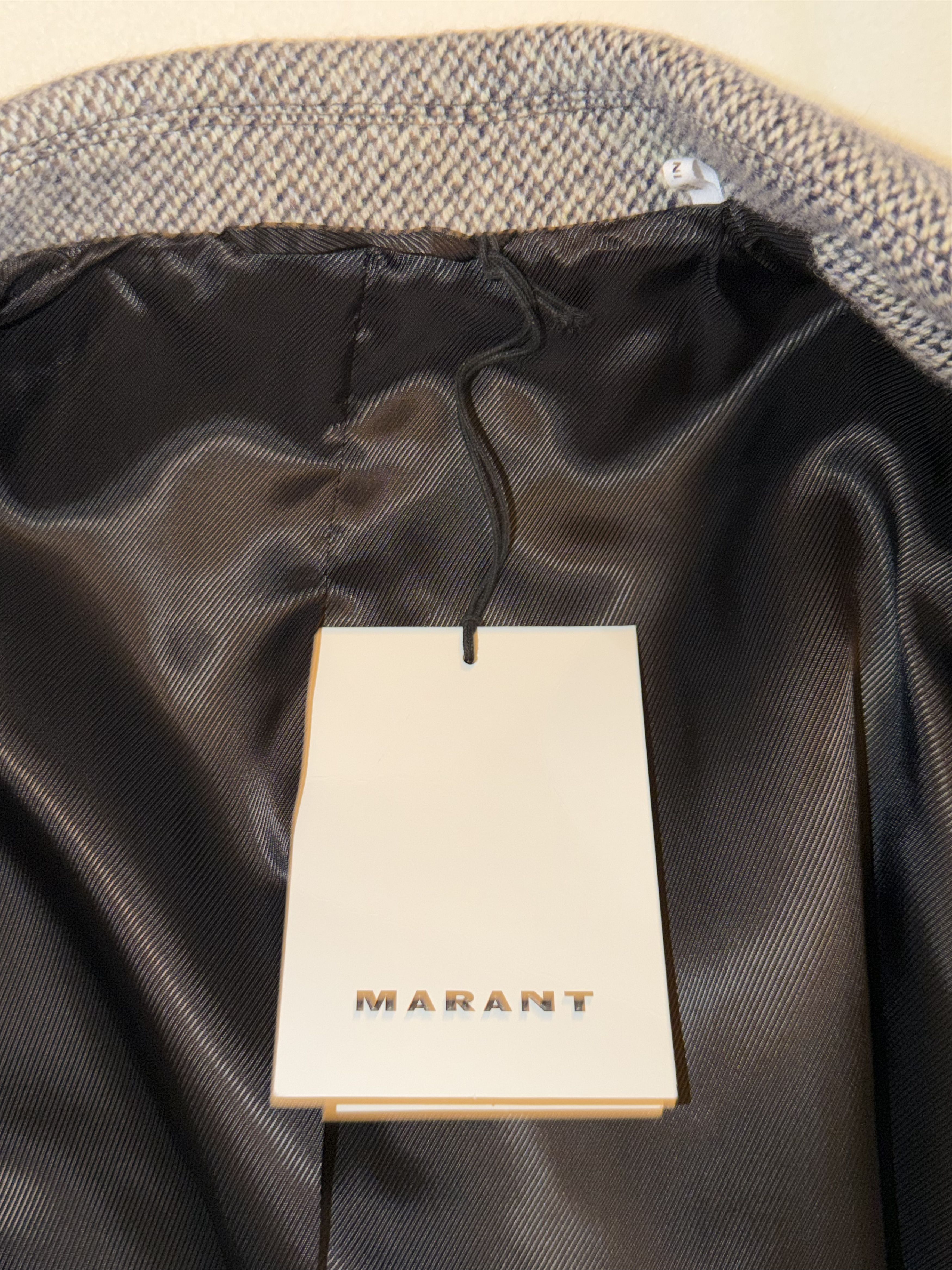 Isabel Marant Isabel Marant Gray Fahar Oversized Blazer Size 48 Size 48L - 8 Thumbnail