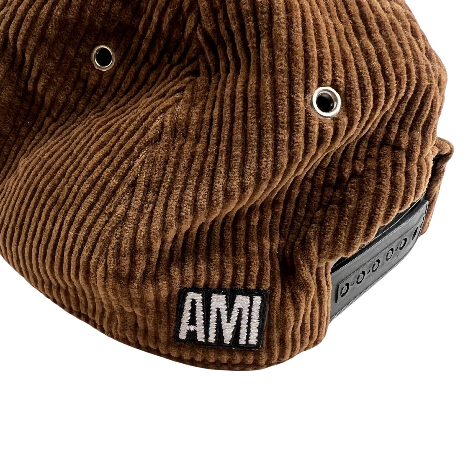 AMI Ami Tobacco Brown Corduroy Cap Size ONE SIZE - 4 Thumbnail