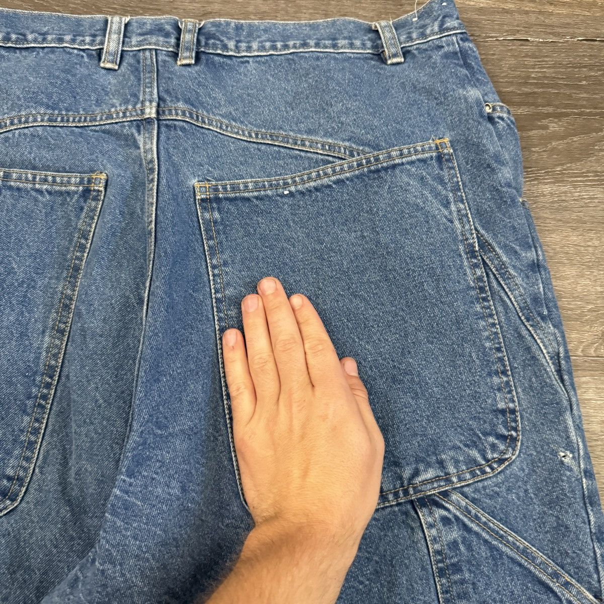 JNCO × Vintage Crazy Vintage y2k Xtreme limit JNCO style deep pocket shorts Size US 38 / EU 54 - 3 Thumbnail