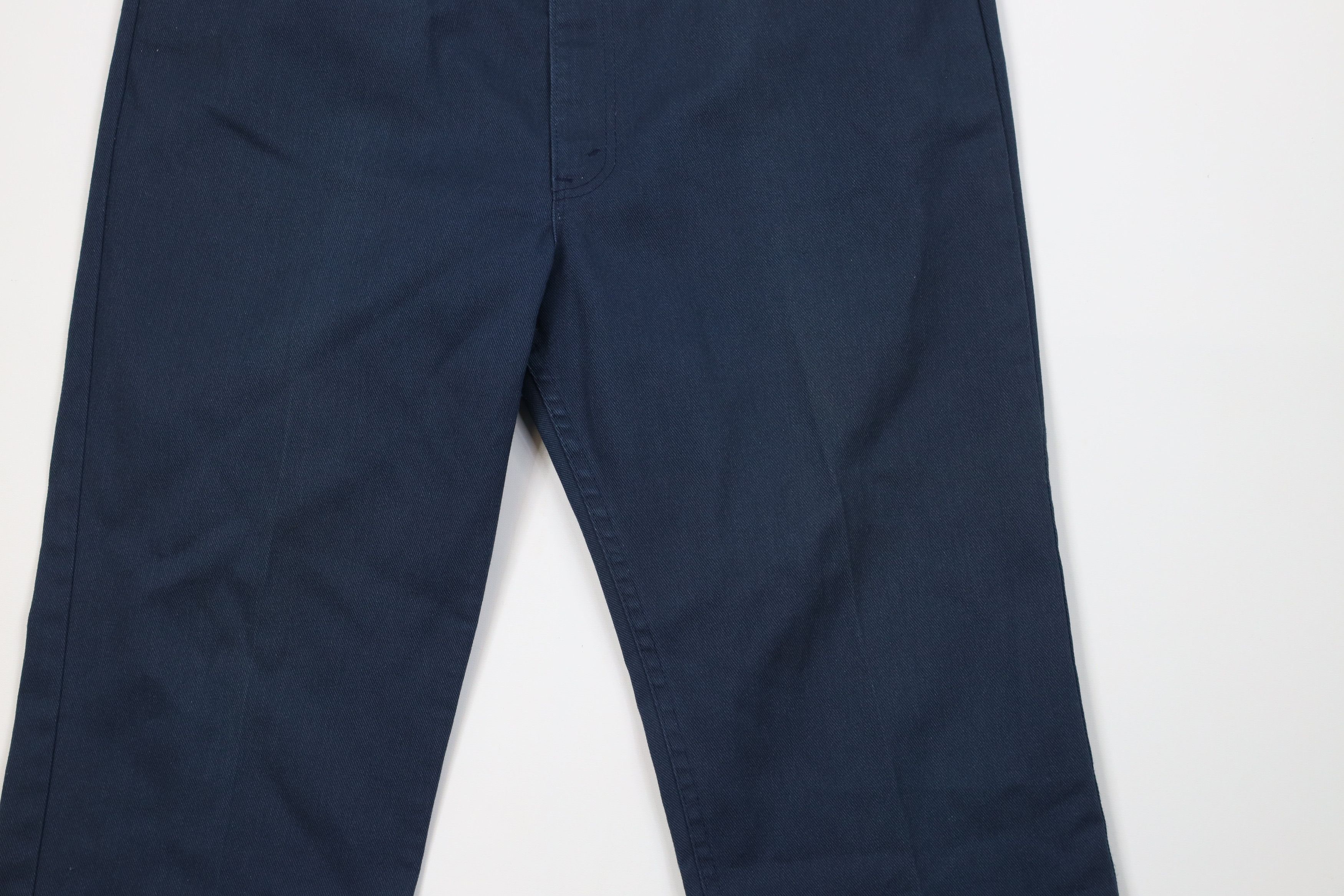 Levi's Vintage 80s Levis 517 Bootcut Wide Leg Pants Blue USA Size US 38 / EU 54 - 3 Thumbnail