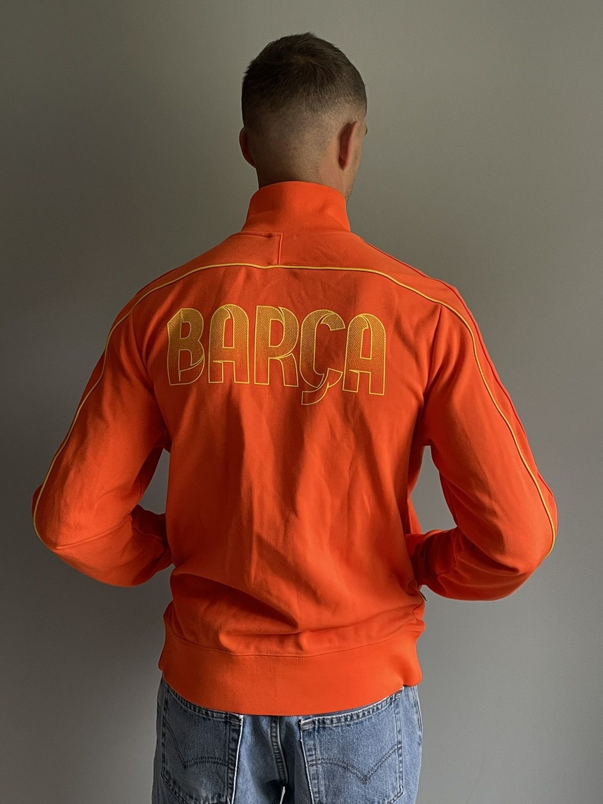 Nike × Vintage Vintage Nike Barcelona 2012-13 Track Top Jacket Size US L / EU 52-54 / 3 - 11 Thumbnail