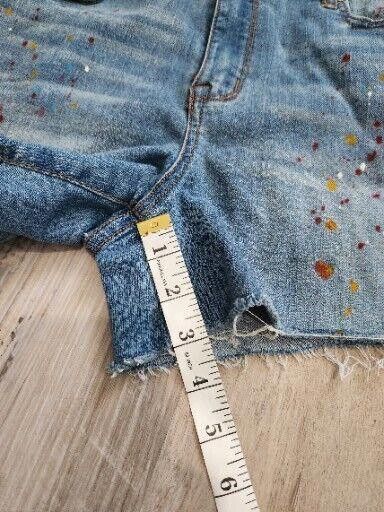William Rast William Rast Jean Shorts 29 High Rise Short Paint Size 29" - 6 Thumbnail
