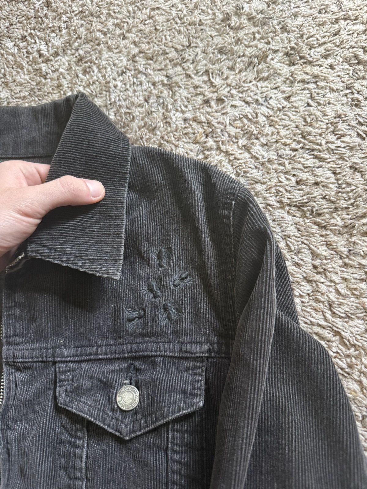 Undercover GURU GURU Undercover Bug Black Corduroy Jacket Size US S / EU 44-46 / 1 - 5 Thumbnail