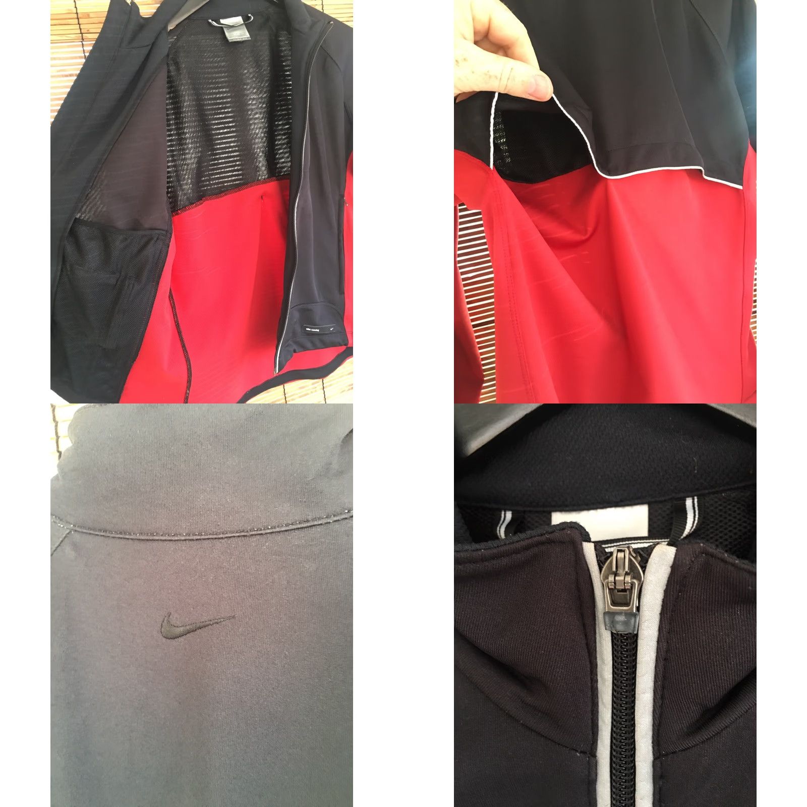 Nike Nike Breathable Running Jacket S Red Black 4-6 Womens Size S / US 4 / IT 40 - 8 Thumbnail