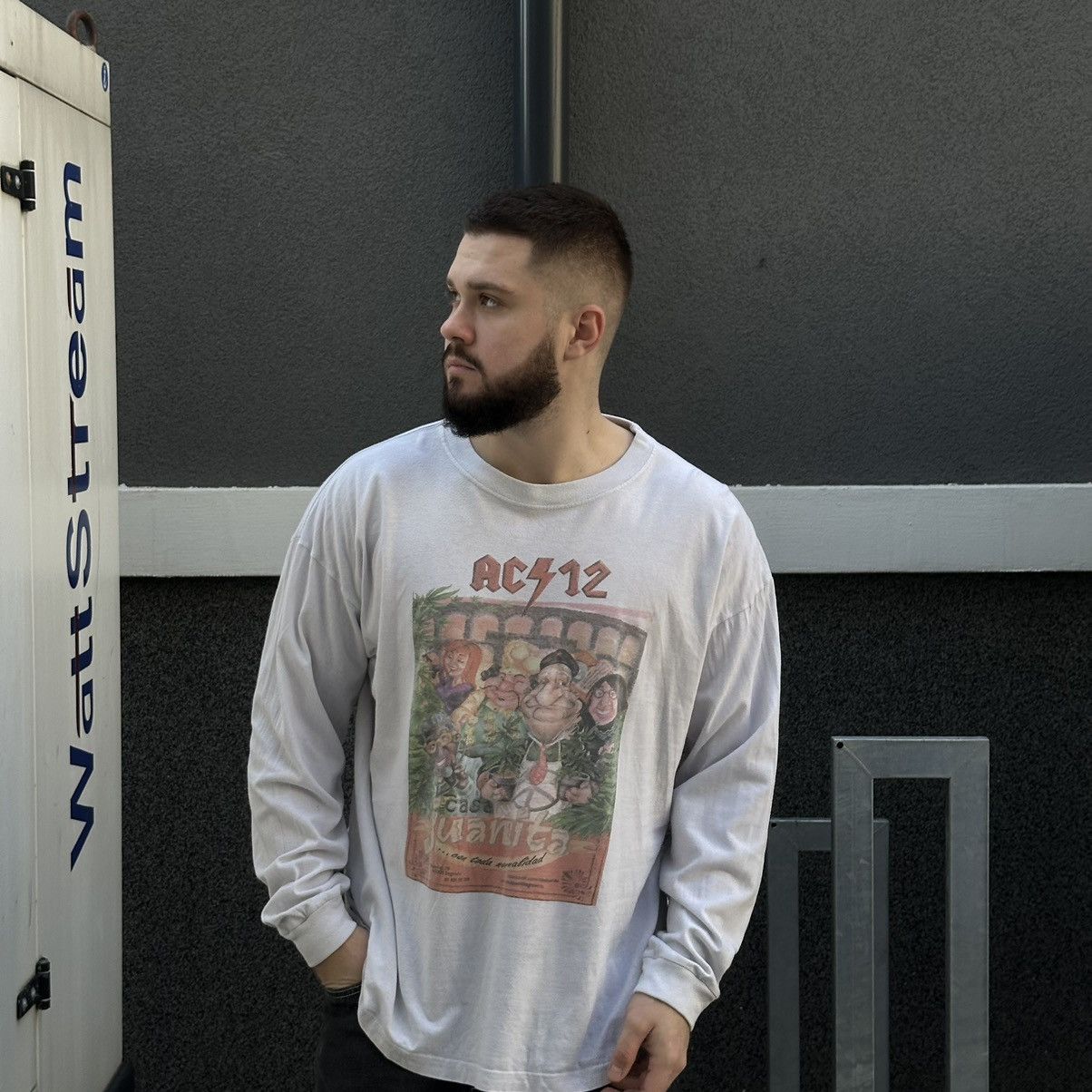 Japanese Brand × Vintage Vintage Japanese Style Long-sleeve T-shirts AC/ 12 Juanita Size US XXL / EU 58 / 5 - 1 Thumbnail