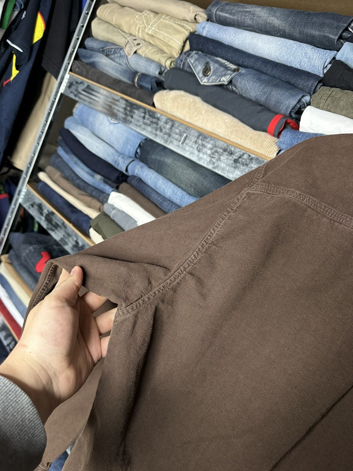 Levi's Levi's Two Horse Brand Brown Button Down Shirt Mens XL Size US XL / EU 56 / 4 - 8 Thumbnail