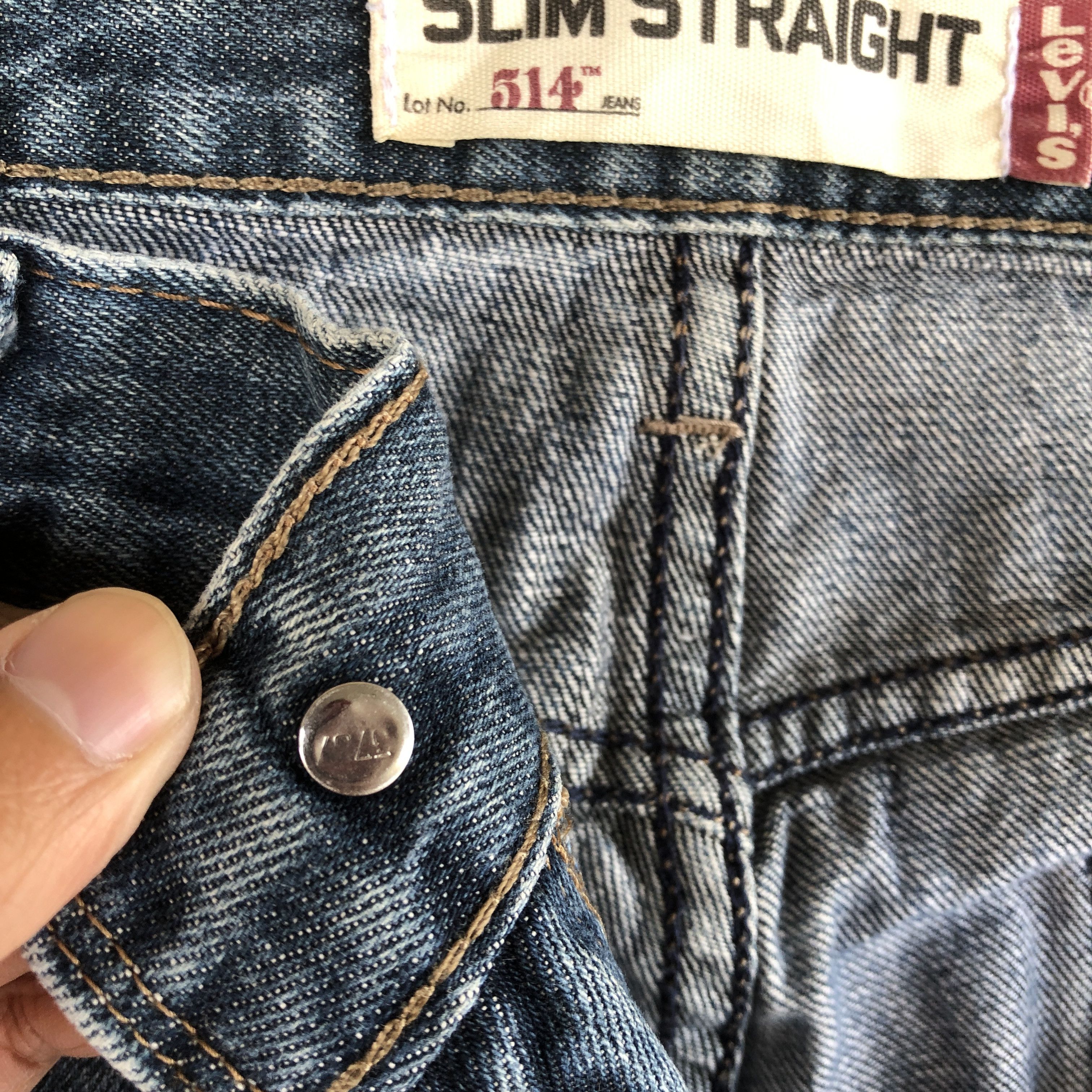Levi's Vintage Levis Jeans Distressed Levi's 514 Faded Denim Size US 34 / EU 50 - 7 Thumbnail