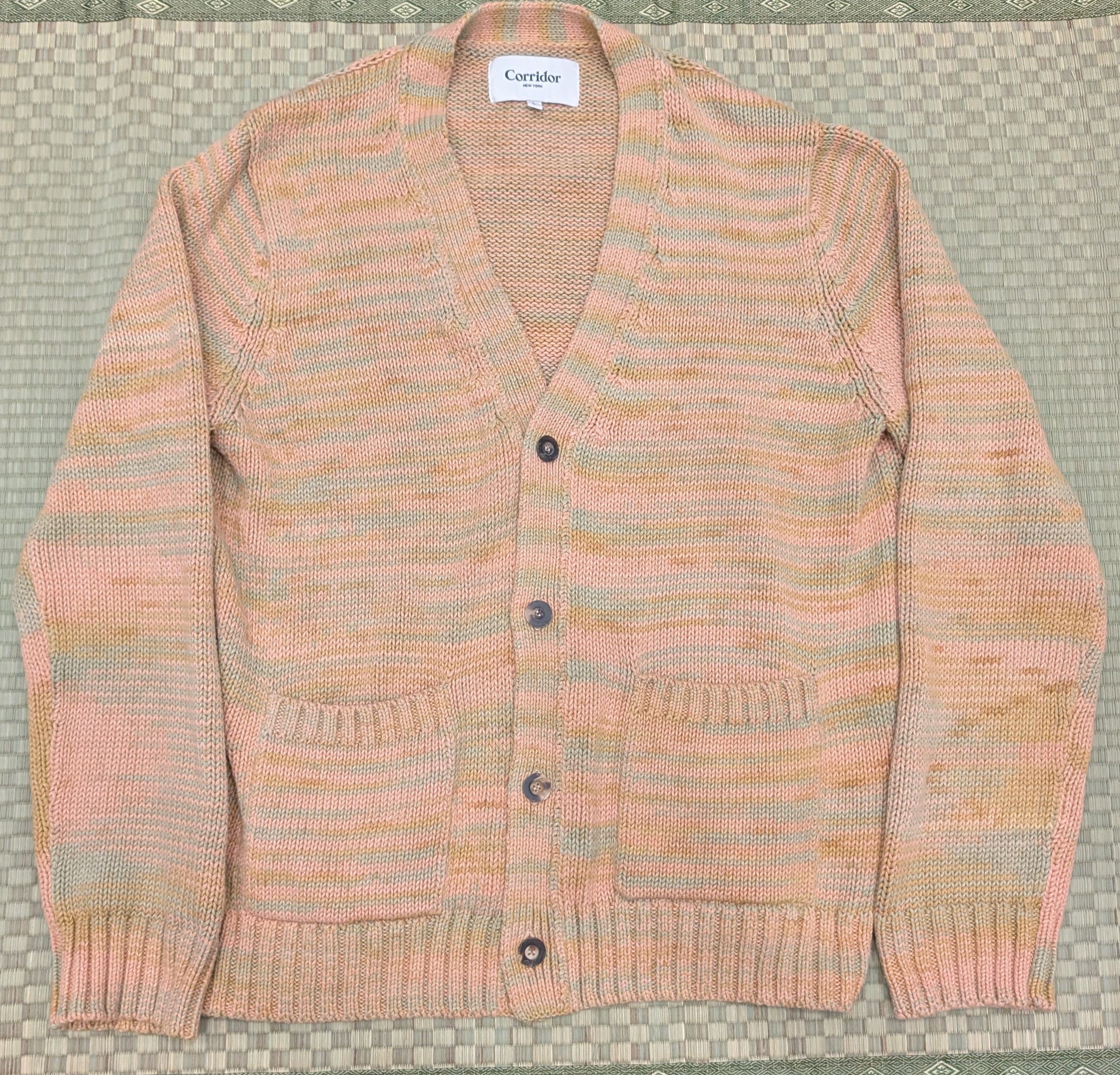Other SOLD OUT Corridor Tequila Sunrise Space Dyed Knit Cardigan Size L / US 10 / IT 46 - 1 Thumbnail