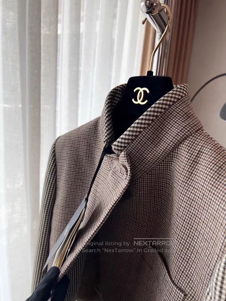 Fendi Fendi 22 Fall/Winter Windowpane Short Jacket Size XS / US 0-2 / IT 36-38 - 5 Thumbnail