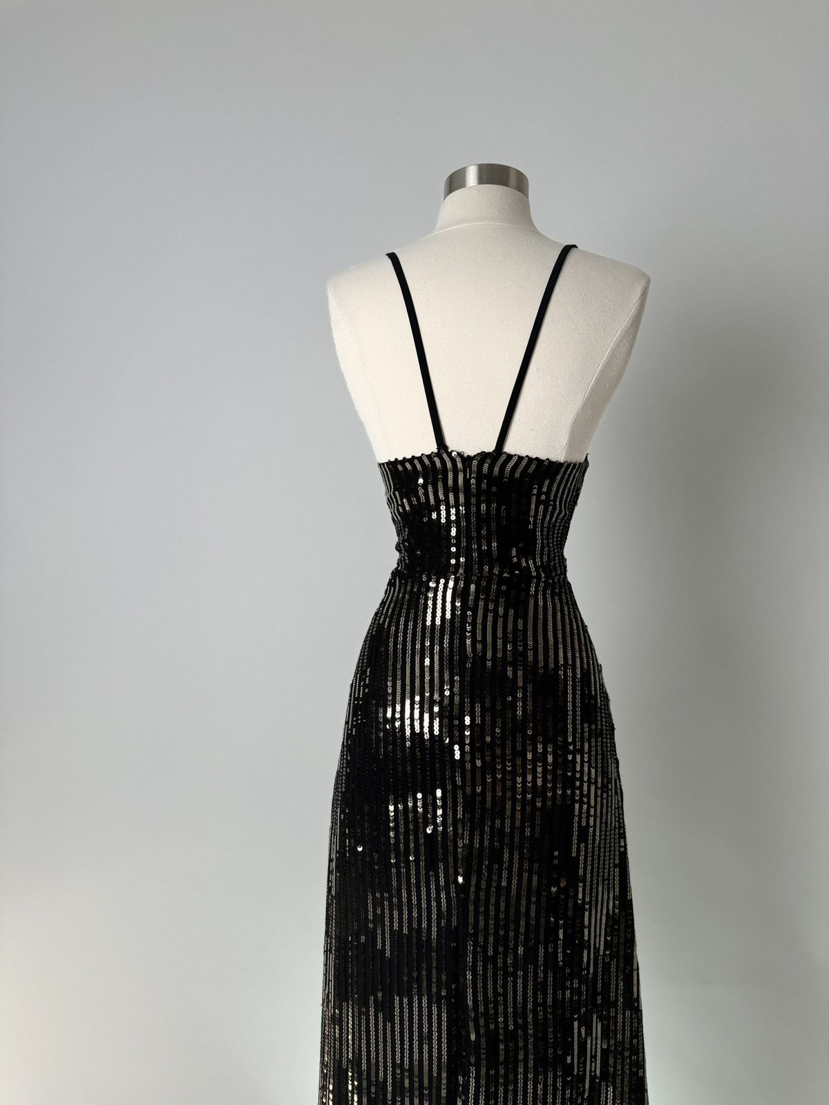 Other Brand New US 6 Safiyaa Evening Maxi Dress in Black Color Size M / US 6-8 / IT 42-44 - 7 Thumbnail