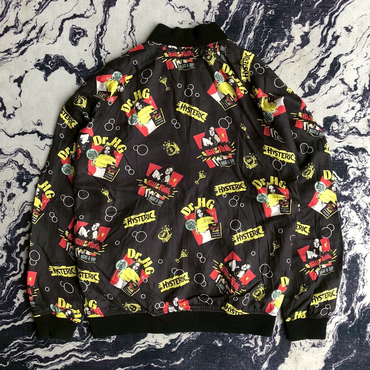Hysteric Glamour Vintage Y2K Hysteric Glamour Reversible Graphic Bomber Size US M / EU 48-50 / 2 - 7 Thumbnail
