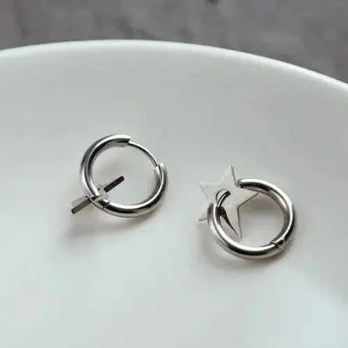 Jewelry Retro Star Stud earrings Size ONE SIZE - 7 Thumbnail