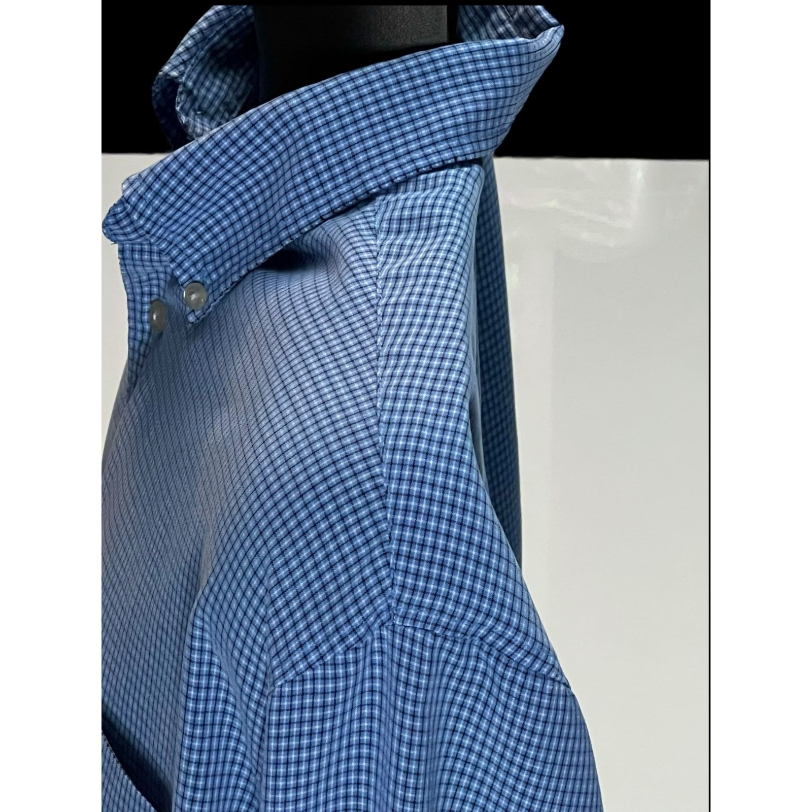 Dockers Dockers Blue Gingham Checker Button Down Shirt Long Sleeve Size US M / EU 48-50 / 2 - 6 Thumbnail