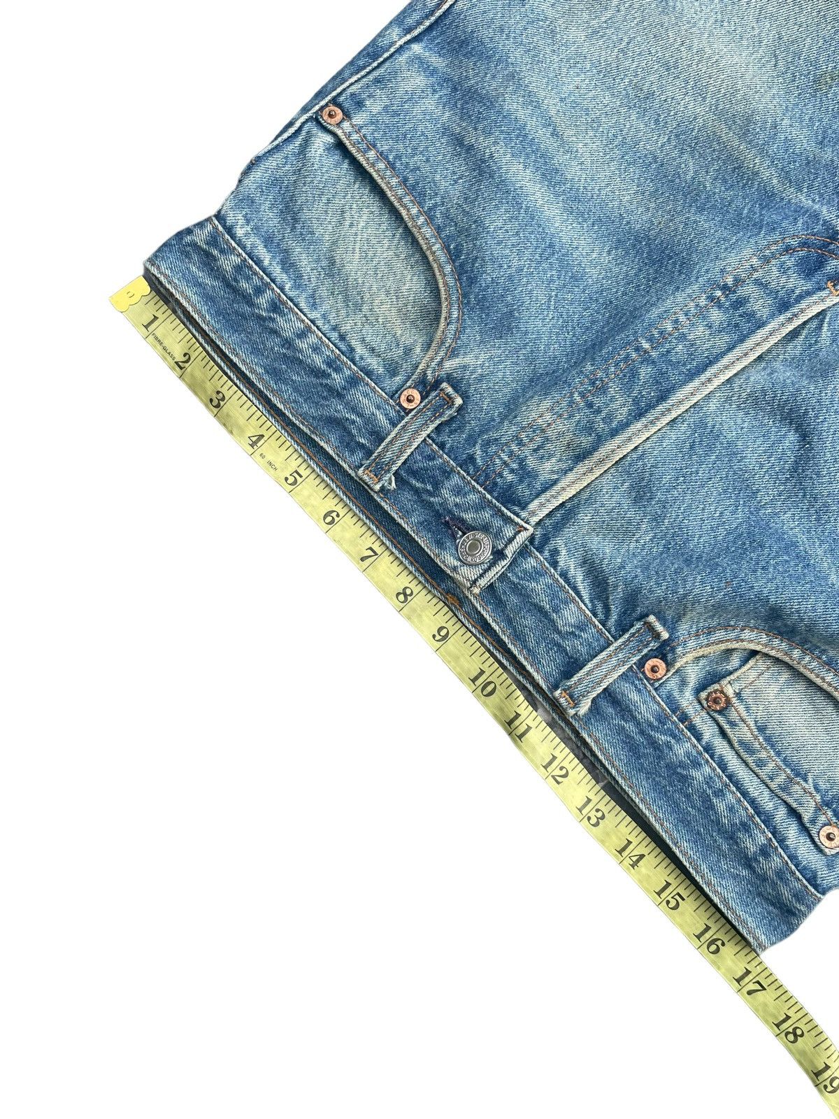Levi's Vintage 1992 Levis 501 e Usa Size US 33 - 11 Thumbnail