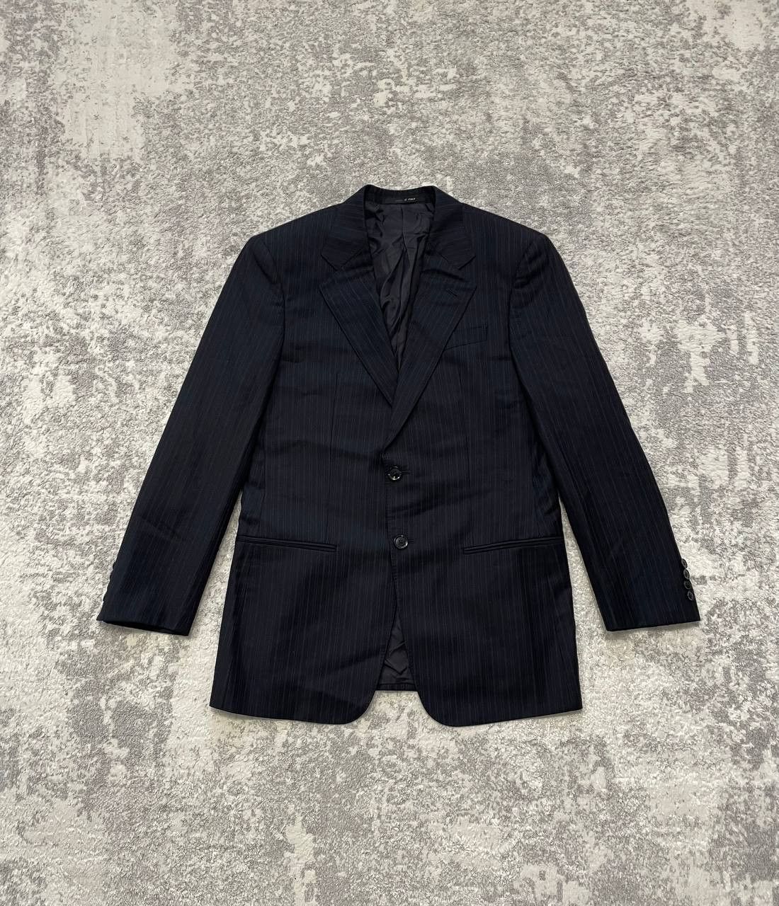 Armani Collezioni Armani Collezioni Executive Line pinstripe blazer Wool Size 38R - 1 Thumbnail