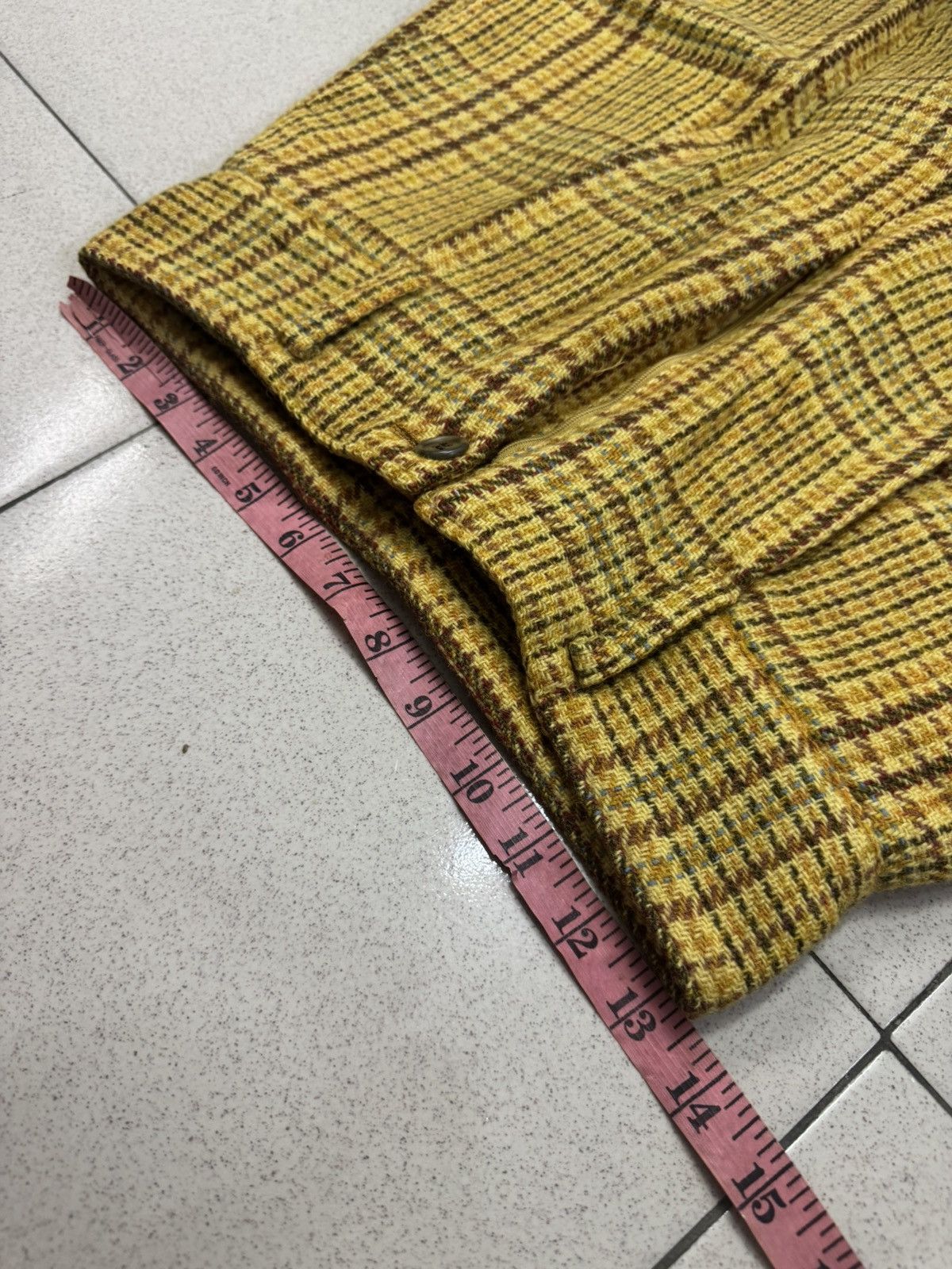 Issey Miyake 1980s I.S ISSEY MIYAKE WOOL TWEED BAGGY PANTS Size 27" / US 4 / IT 40 - 7 Thumbnail