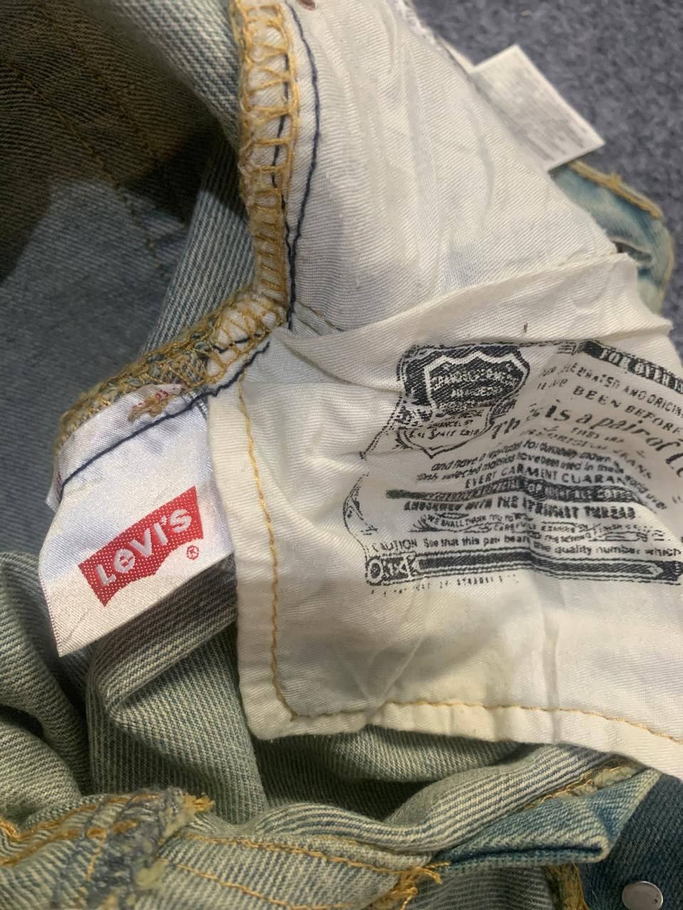 Levi's Denim pants Levis 501 Size US 30 / EU 46 - 9 Thumbnail