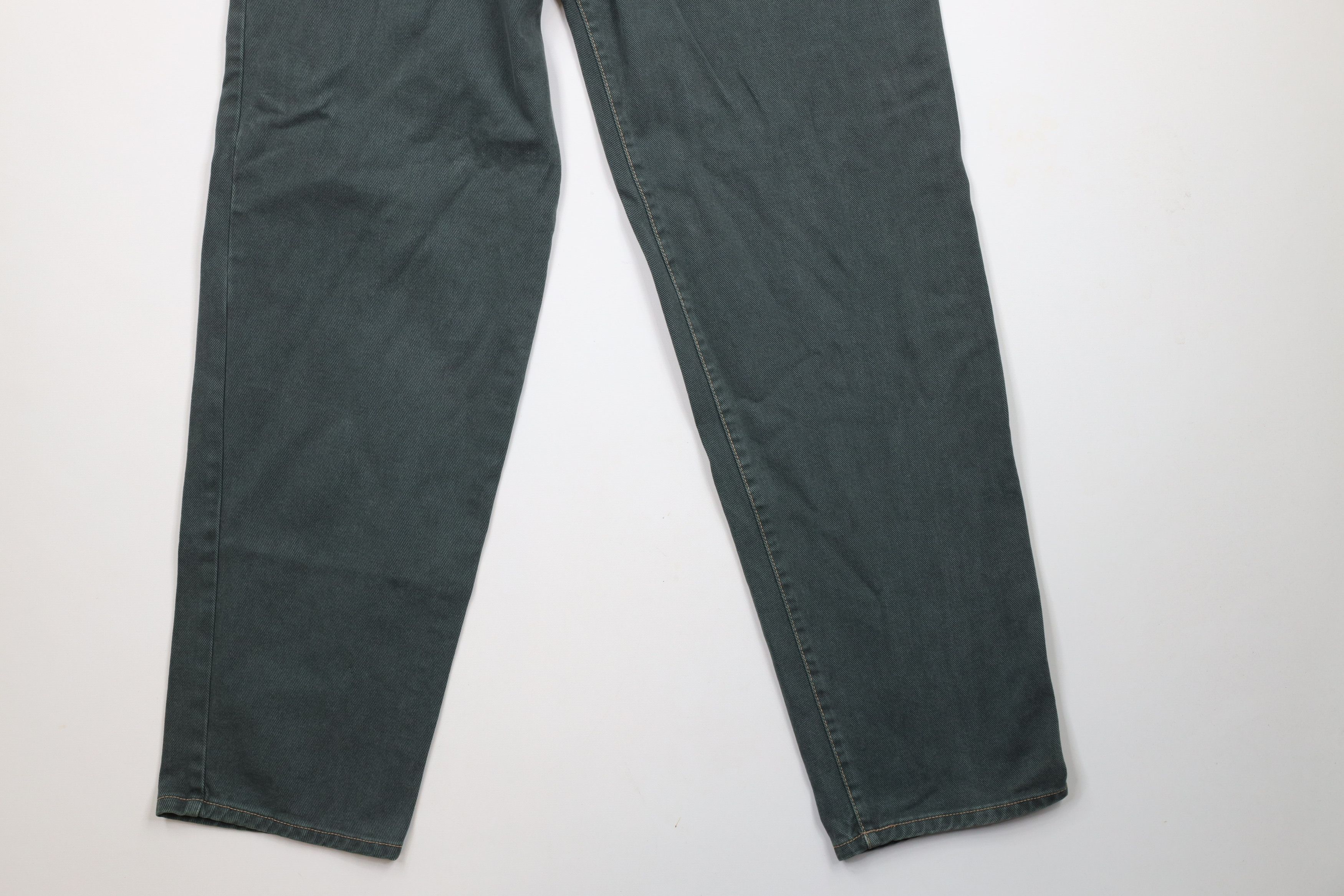 Lucky Brand × Vintage Vintage 90s Lucky Brand Jeans Fit Denim Jeans Green USA Size US 32 / EU 48 - 4 Thumbnail