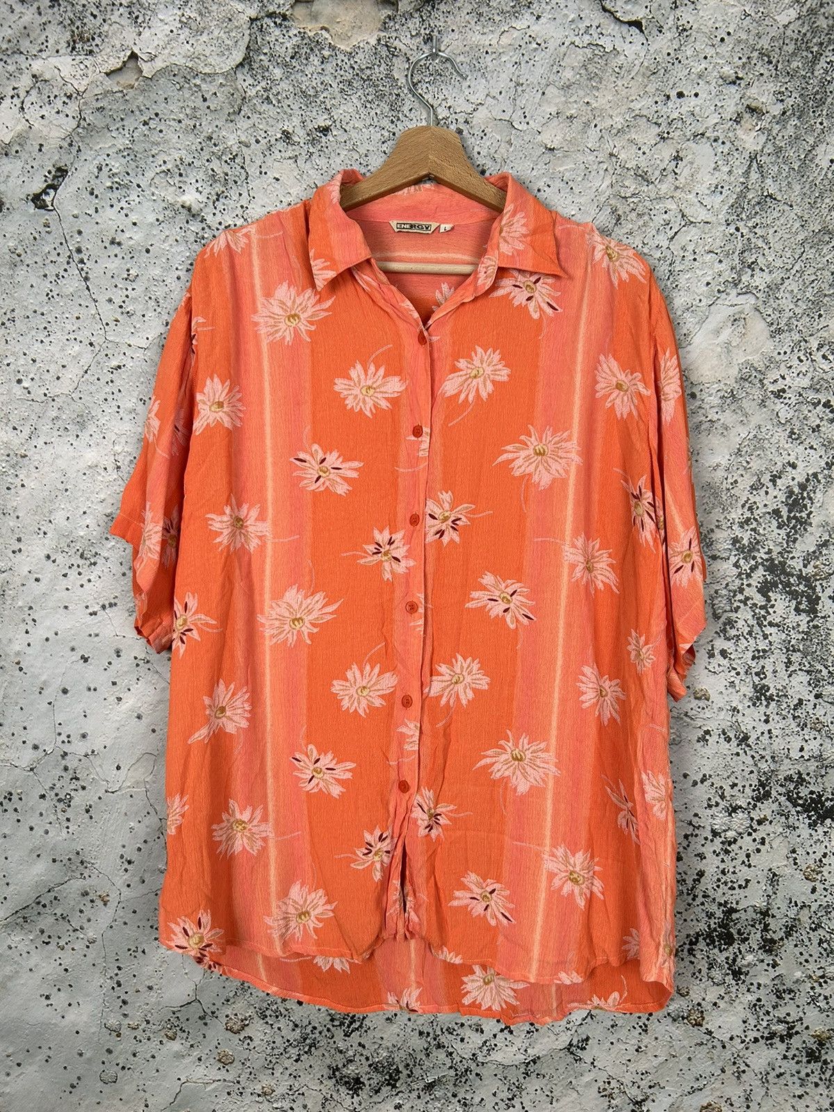 Other Vintage Crazy Shirt Summer Flowers 90s Rare Hype Streetwear Size US L / EU 52-54 / 3 - 1 Thumbnail