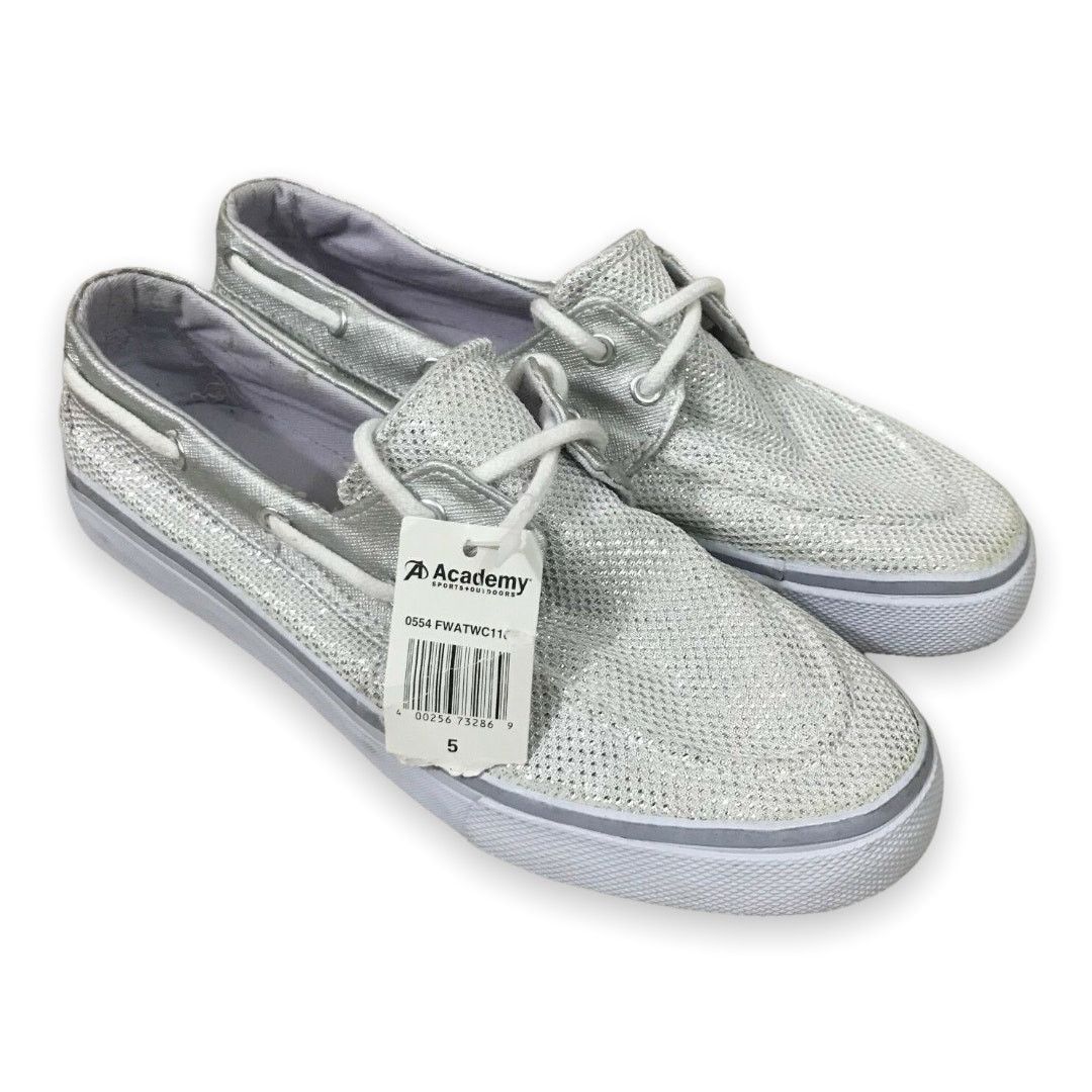 Other Austin Trading Co. Silver Top Siders NEW NWT 5 Boat Shoes | Grailed, image size:1080x1080