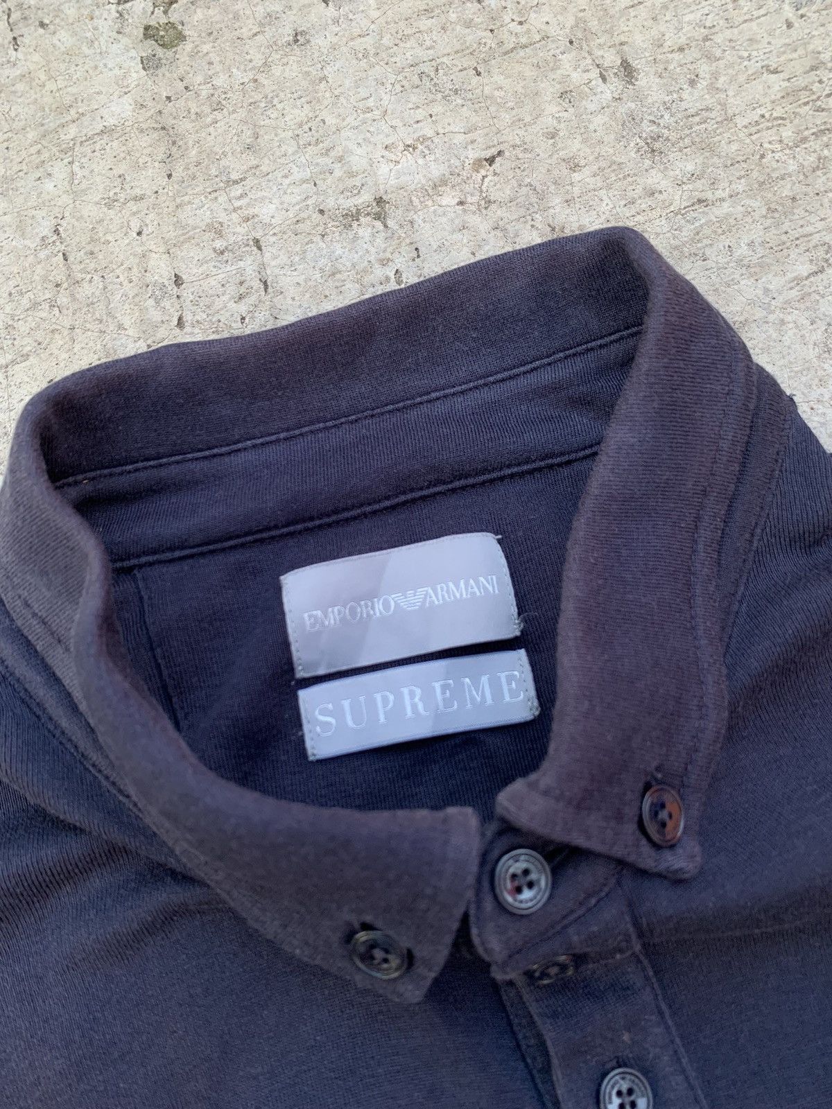 Emporio Armani Emporio Armani Supreme Navy Polo Tshirt Size US M / EU 48-50 / 2 - 4 Thumbnail