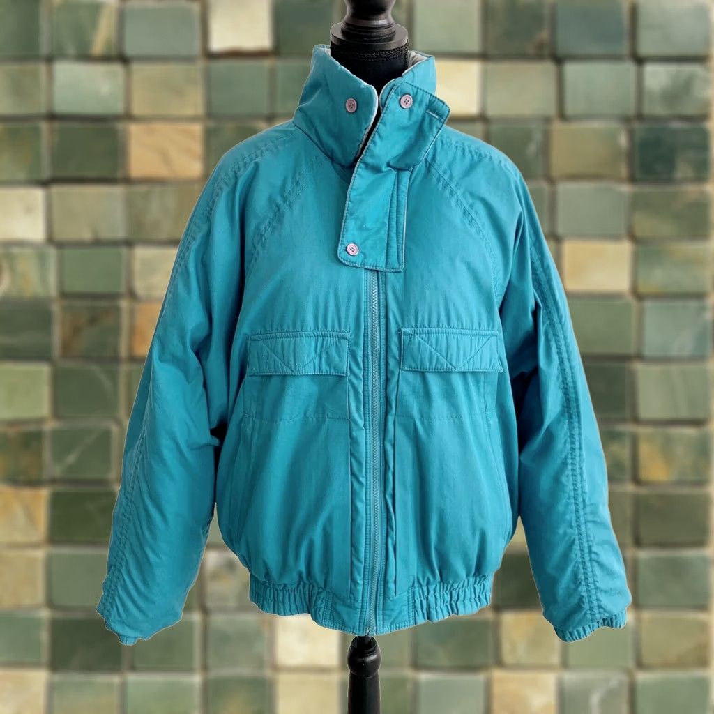 Vintage VINTAGE Expressions Puffer Jacket Coat L Blue 70s Made in Taiwan Mens Size US L / EU 52-54 / 3 - 1 Thumbnail
