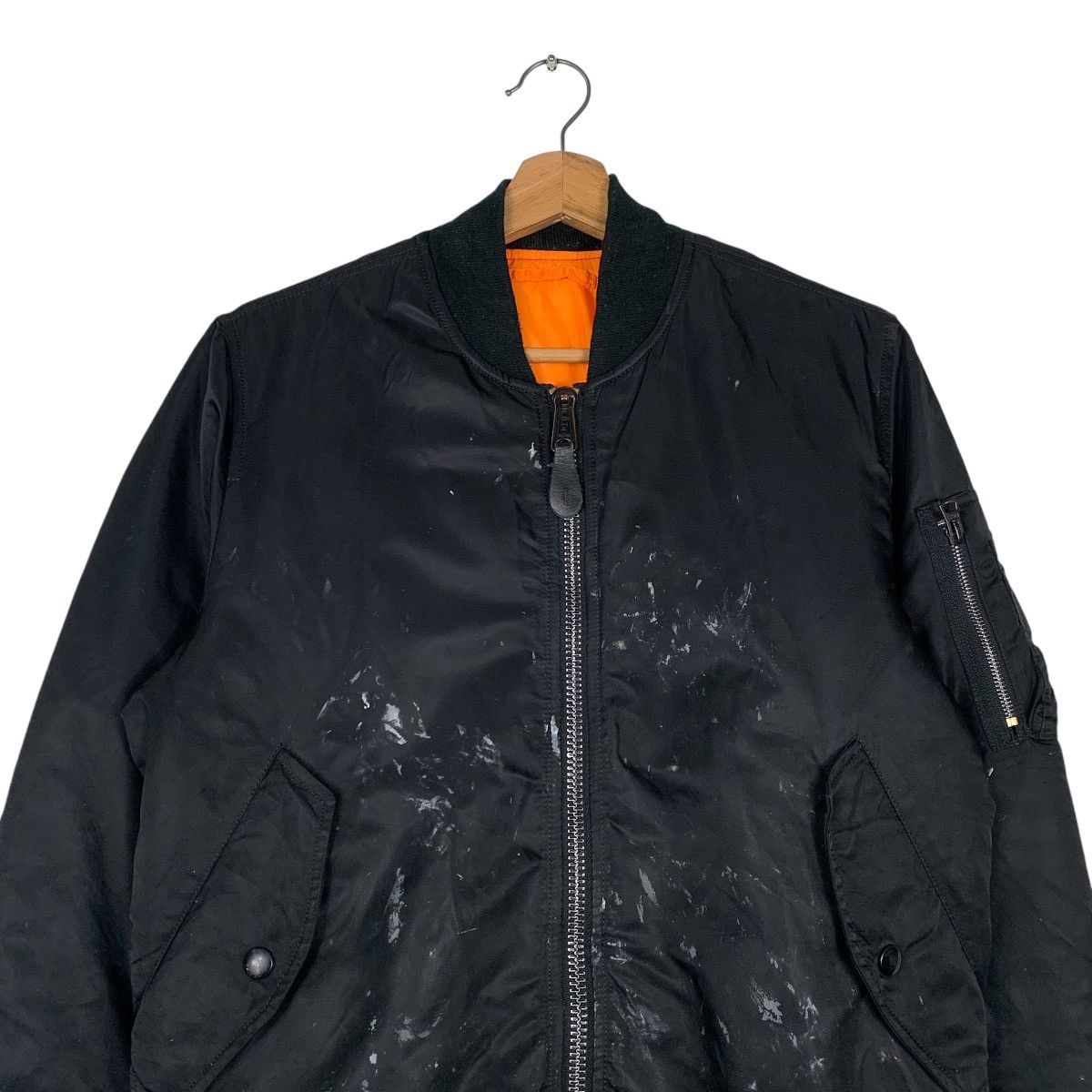 Alpha Industries Alpha Industries Paint Splatter Bomber Jacket Size US S / EU 44-46 / 1 - 2 Thumbnail