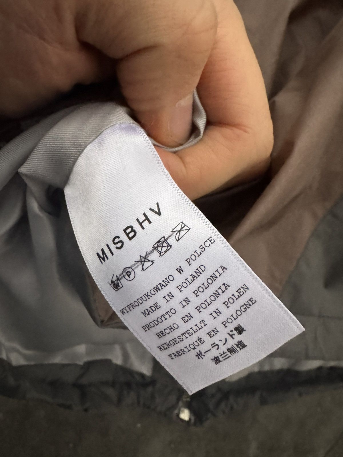 Misbhv MISBHV light cropped Jacket Sampel Size US M / EU 48-50 / 2 - 5 Thumbnail