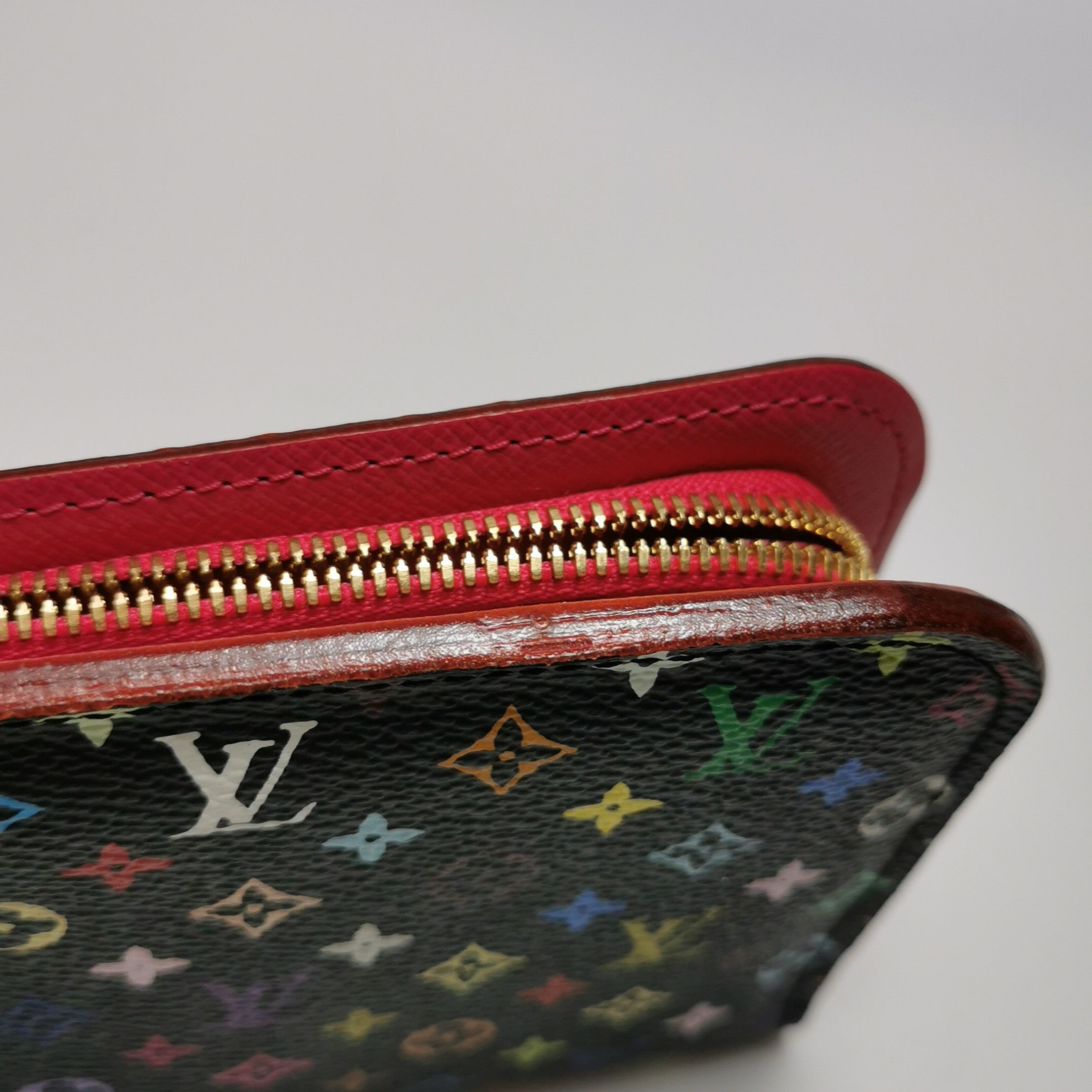Louis Vuitton Louis Vuitton (LV) Insolite black tricolor zipper clutch -y Size ONE SIZE - 8 Thumbnail