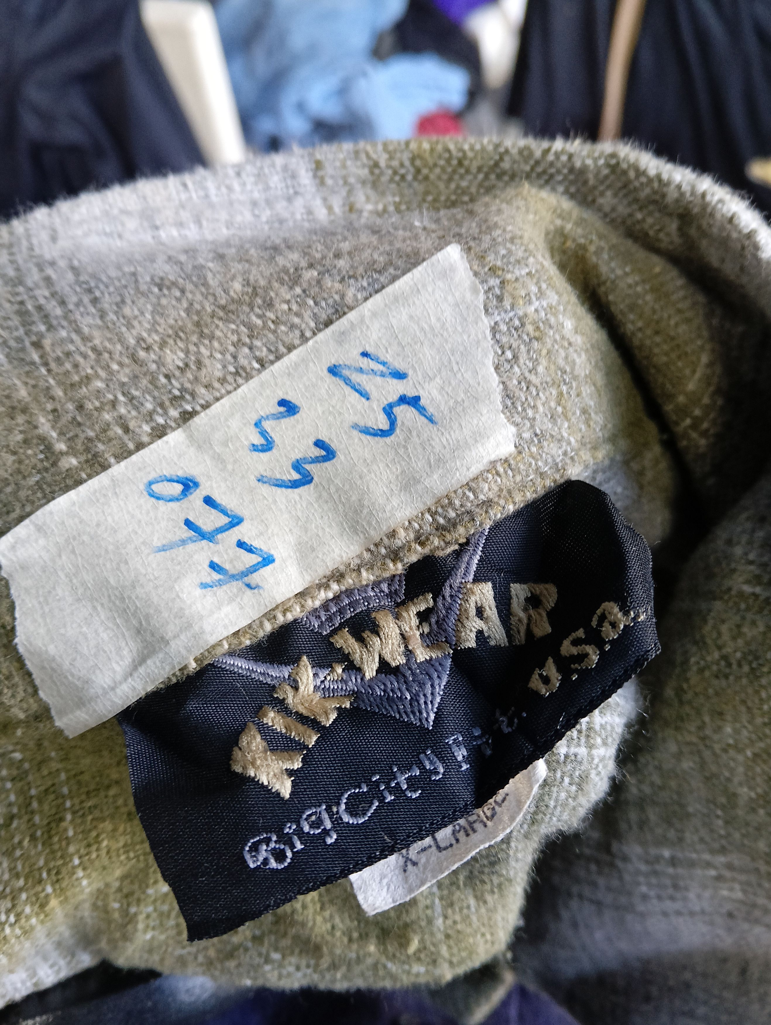 Vintage vintage wool kik wear button up rare TEE Size US XXL / EU 58 / 5 - 5 Thumbnail