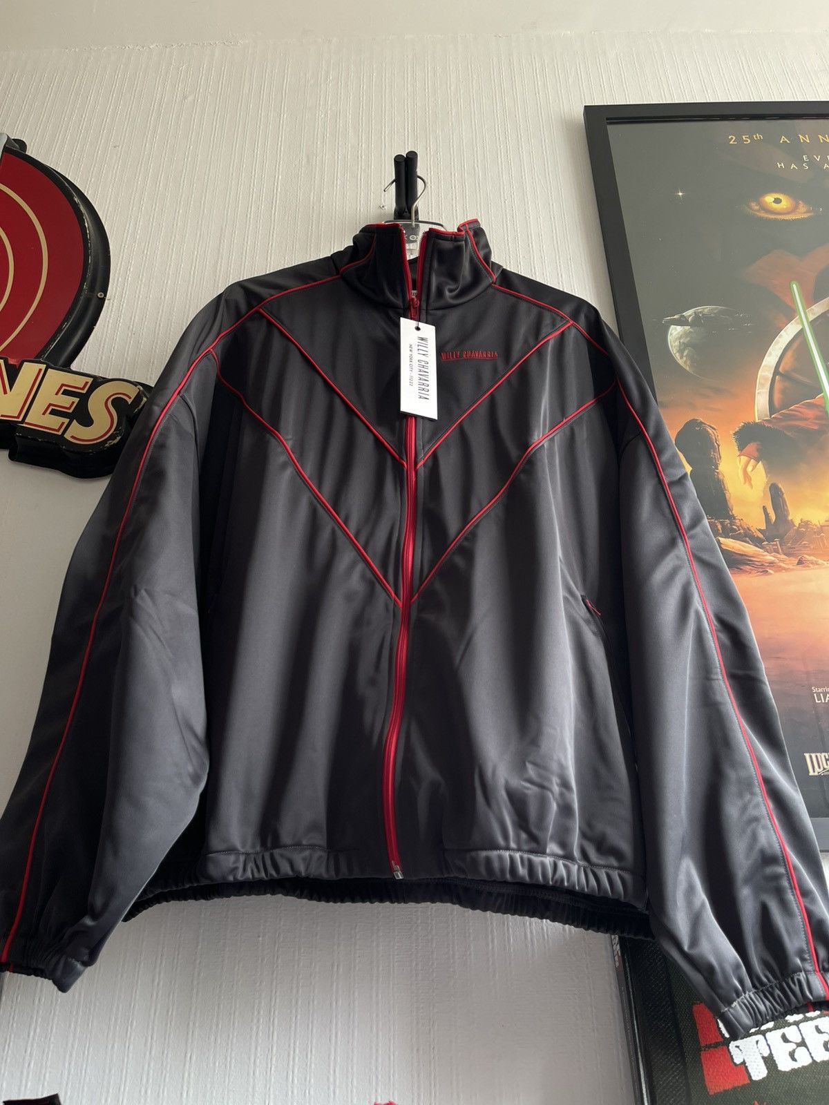 Willy Chavarria WILLY CHAVARRIA BUFFALO TRACK JACKET Size US L / EU 52-54 / 3 - 3 Thumbnail