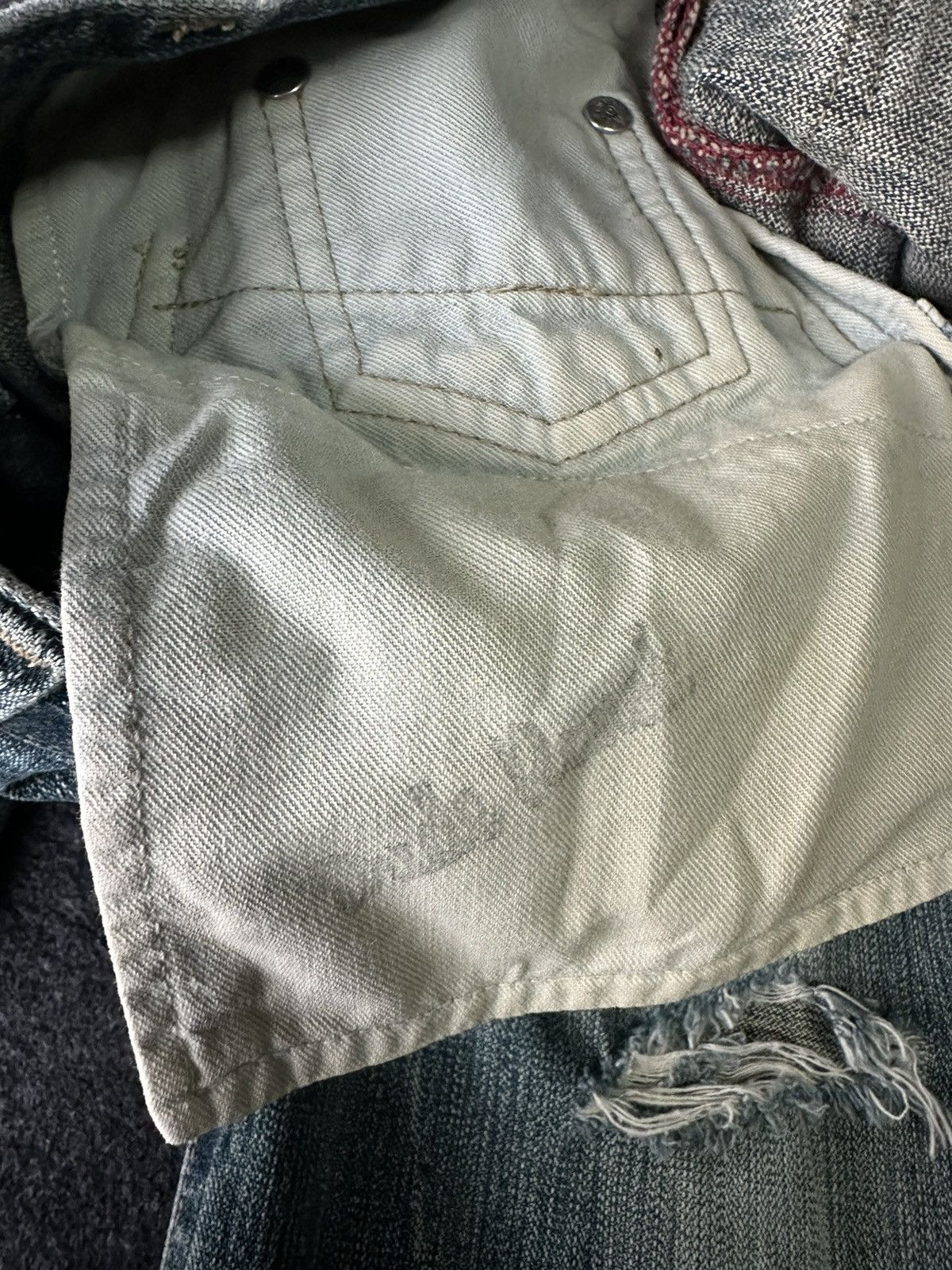 Beauty Beast × Japanese Brand × Vintage Vintage Dude Ranch Japan Denim D225 Size US 30 / EU 46 - 12 Thumbnail
